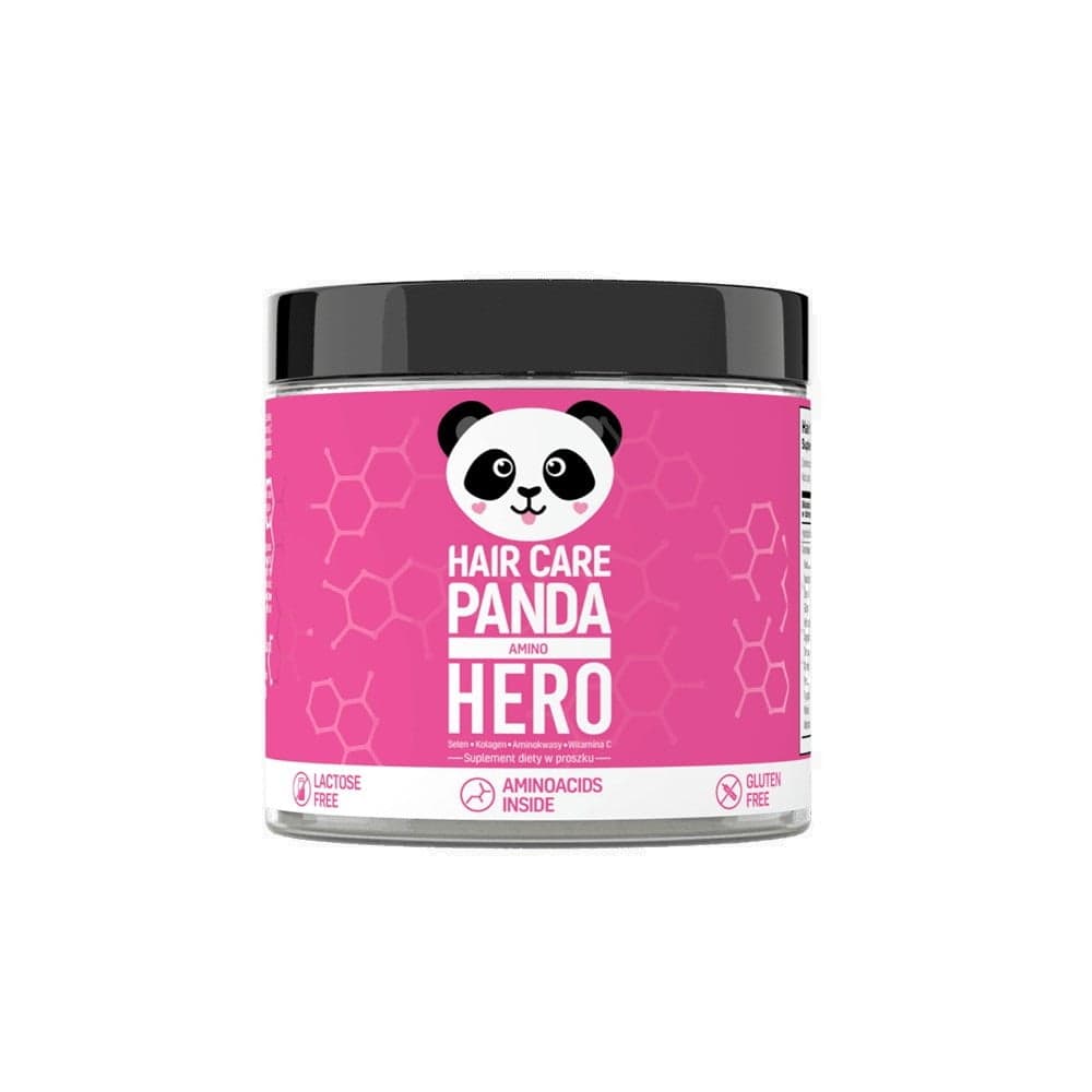 

Noble Health Hair Care Panda Amino Hero suplement diety w proszku na zdrowe włosy 150g