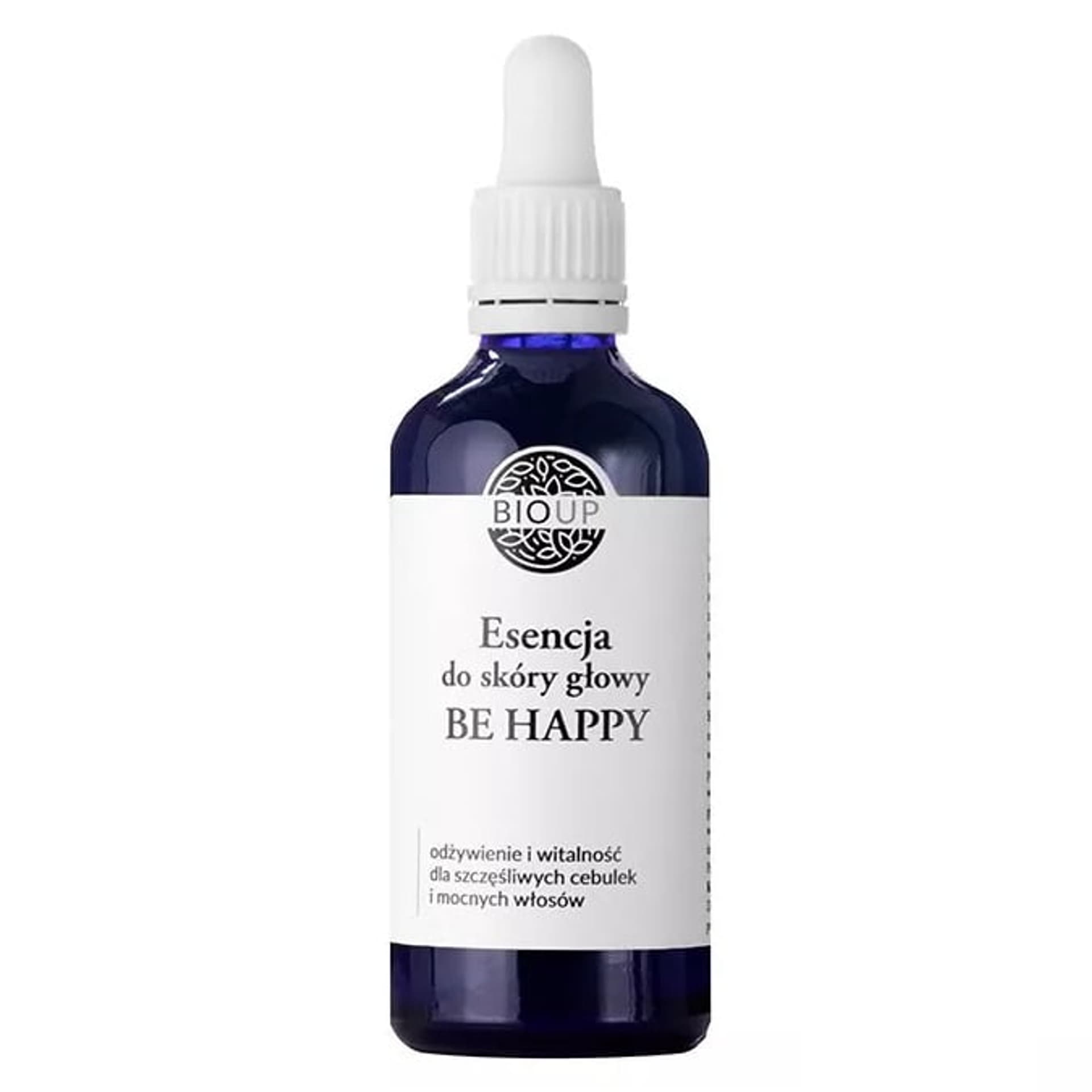 

Bioup Be Happy esencja do skóry głowy odżywczo-rewitalizująca dla szczęśliwych cebulek i mocnych włosów 100ml