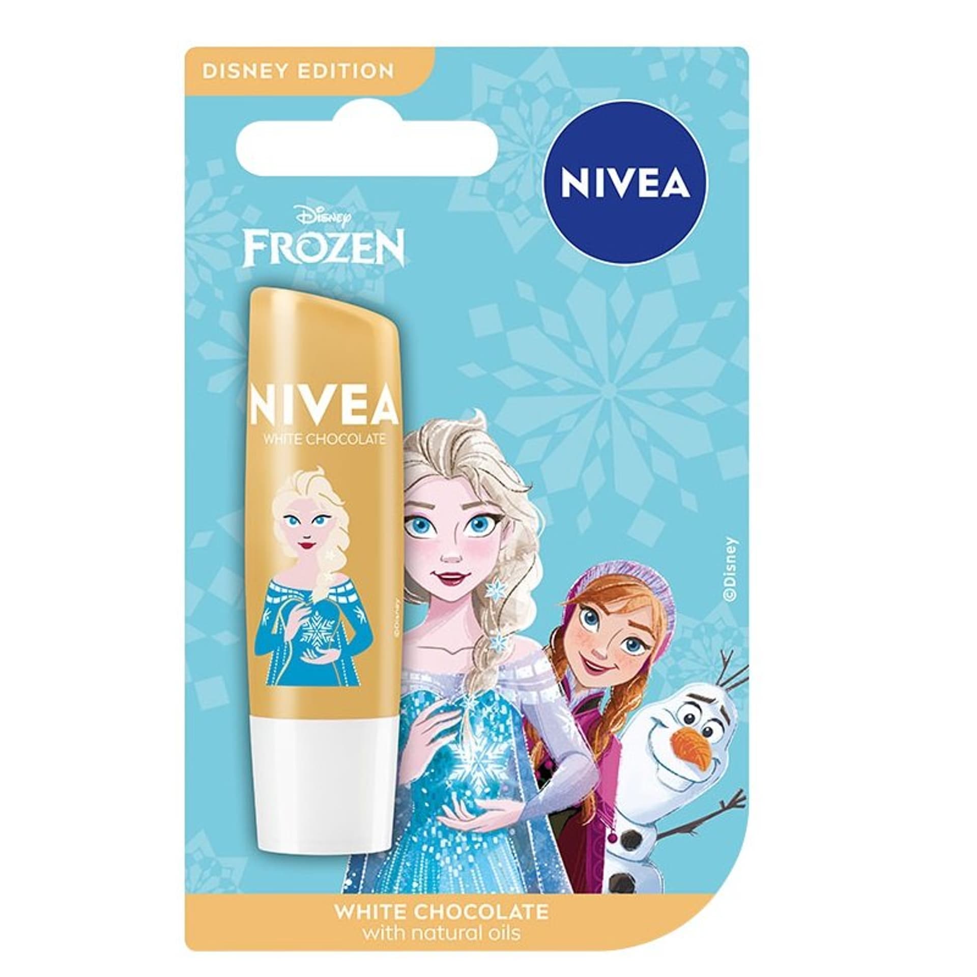 

NIVEA POMADKA Ochr. d/dz. DISNEY Elsa White Choco&