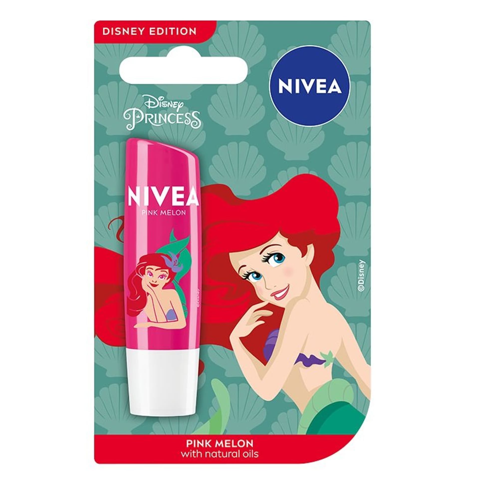 

NIVEA POMADKA Ochr. d/dz. DISNEY Arielka Pink Mel&