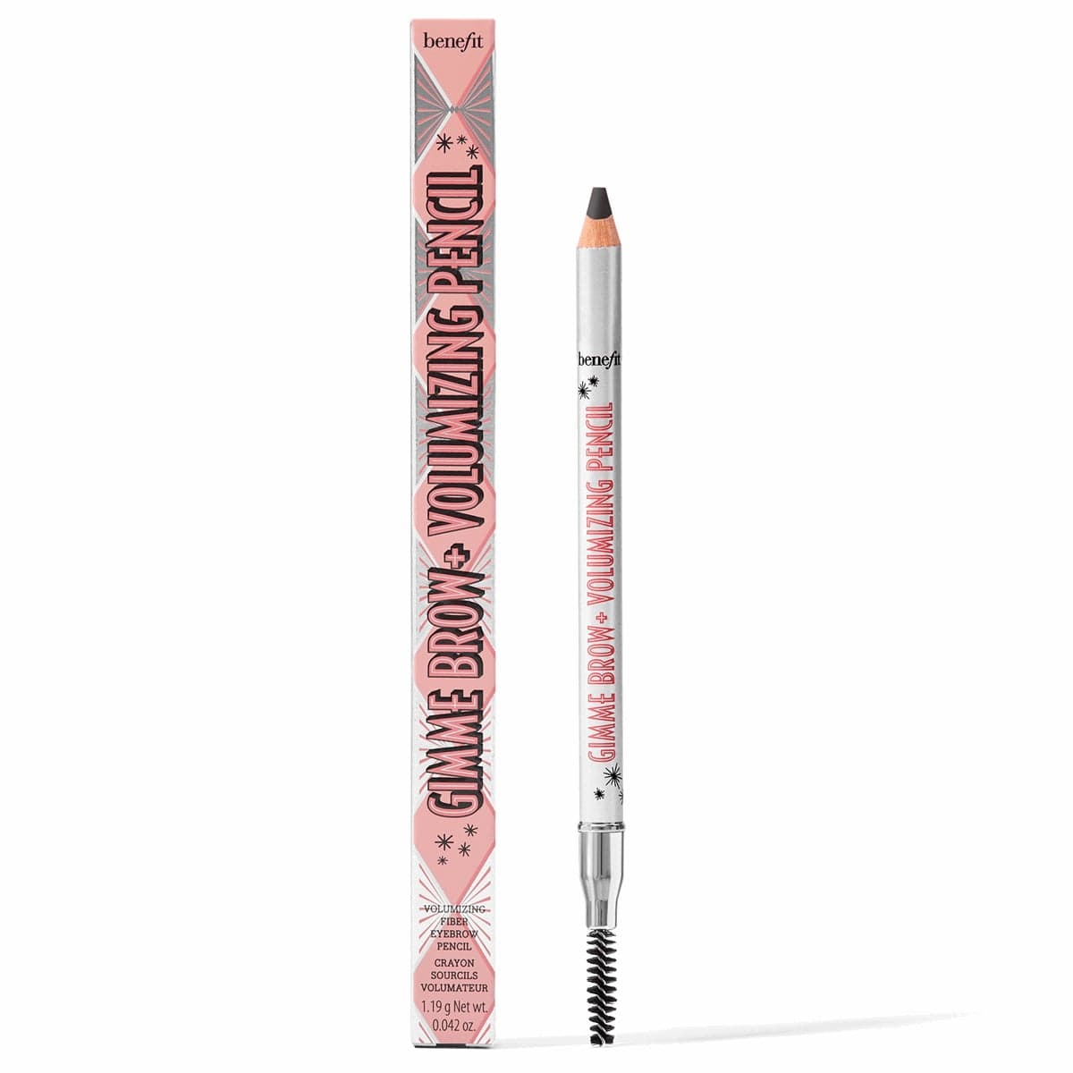 

Benefit Gimme Brow+ Volumizing Pencil kredka do brwi dodająca objętości 06 Cool Soft Black 1.19g