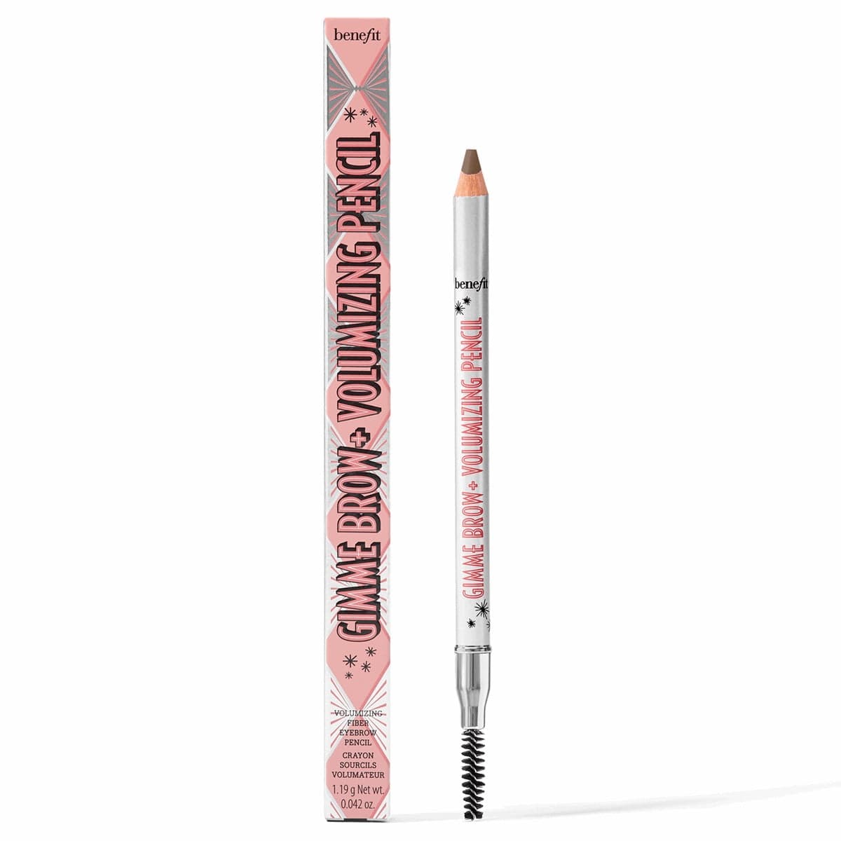 

Benefit Gimme Brow+ Volumizing Pencil kredka do brwi dodająca objętości 04 Warm Deep Brown 1.19g