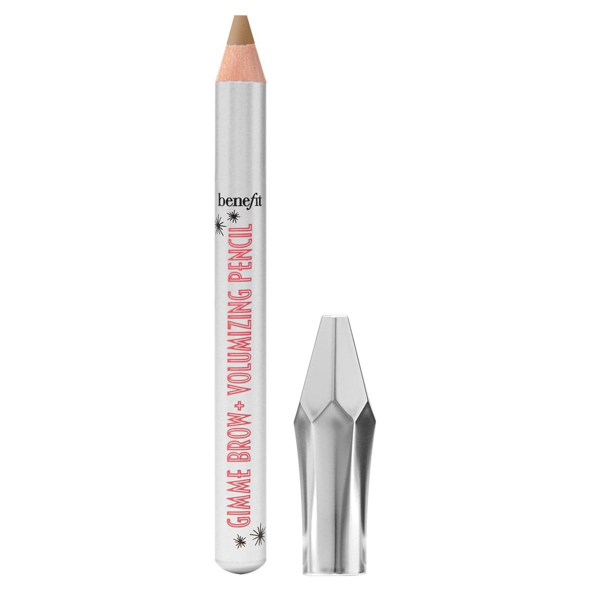 

Benefit Gimme Brow+ Volumizing Pencil Mini kredka do brwi dodająca objętości 02 Warm Golden Blonde 0.6g