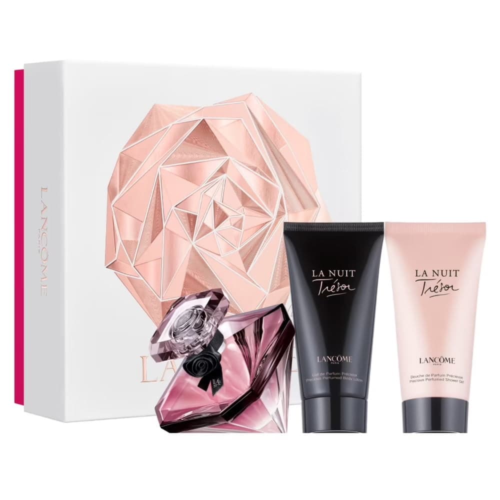 

Lancome La Nuit Tresor zestaw EDP 50ml + balsam do ciała 50ml + żel pod prysznic 50ml (W)