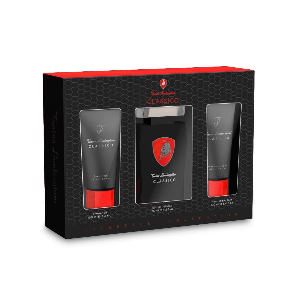 

Tonino Lamborghini Classico zestaw EDT 125ml + balsam po goleniu 100ml + żel pod prysznic 100ml (M)