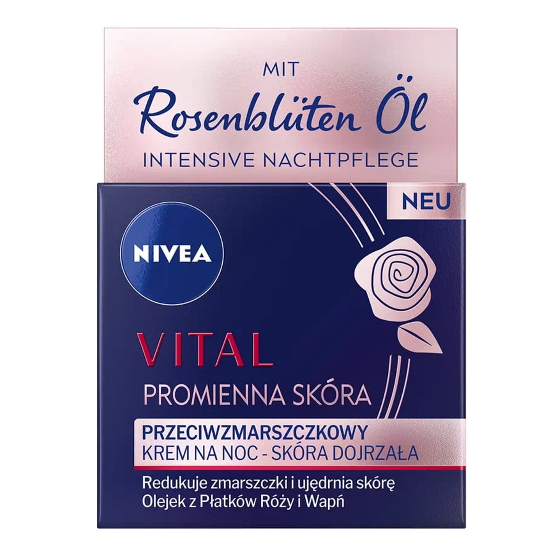 

Nivea Vital Promienna Skóra przeciwzmarszczkowy krem na noc 50ml