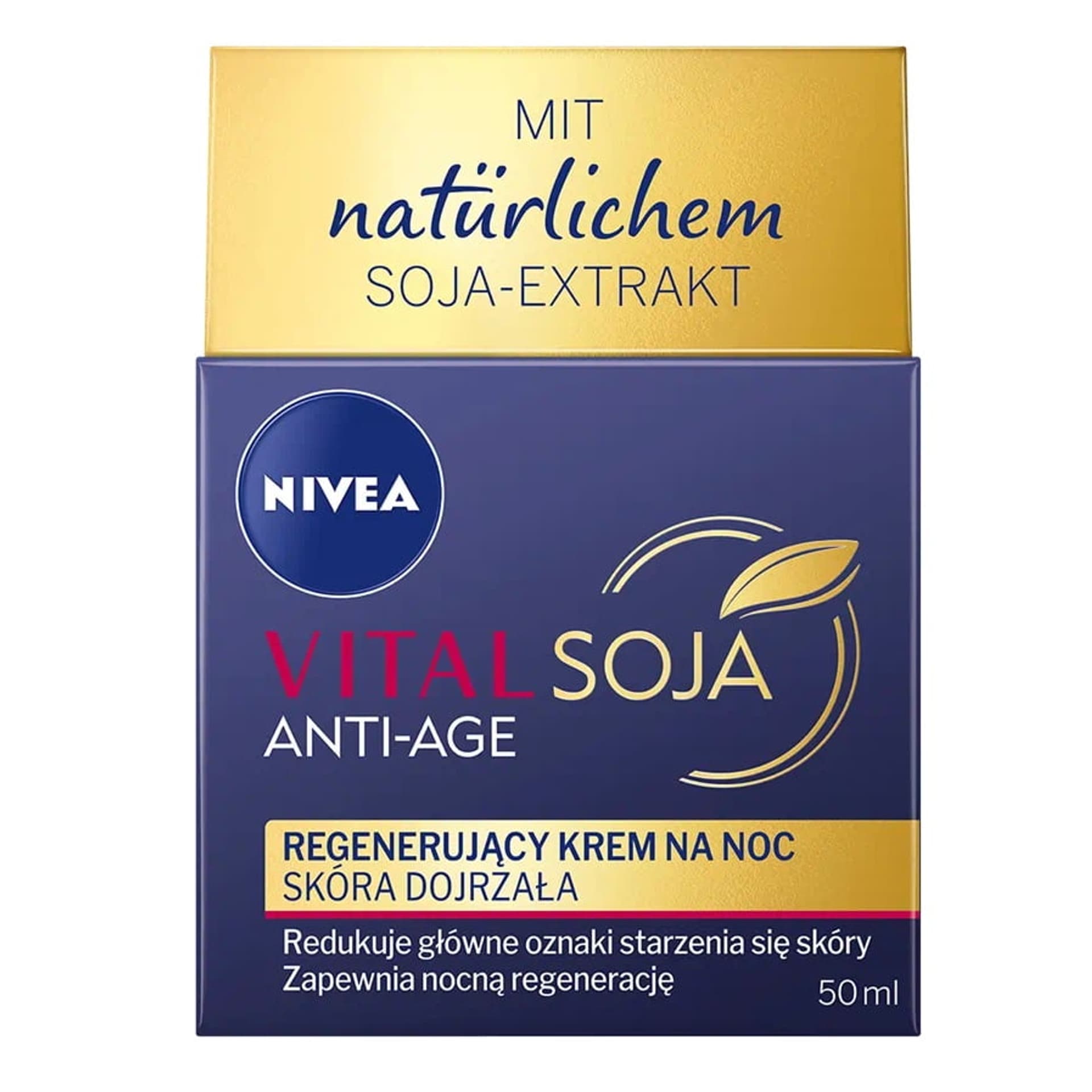 

Nivea Vital Soja Anti-Age regenerujący krem na noc 50ml