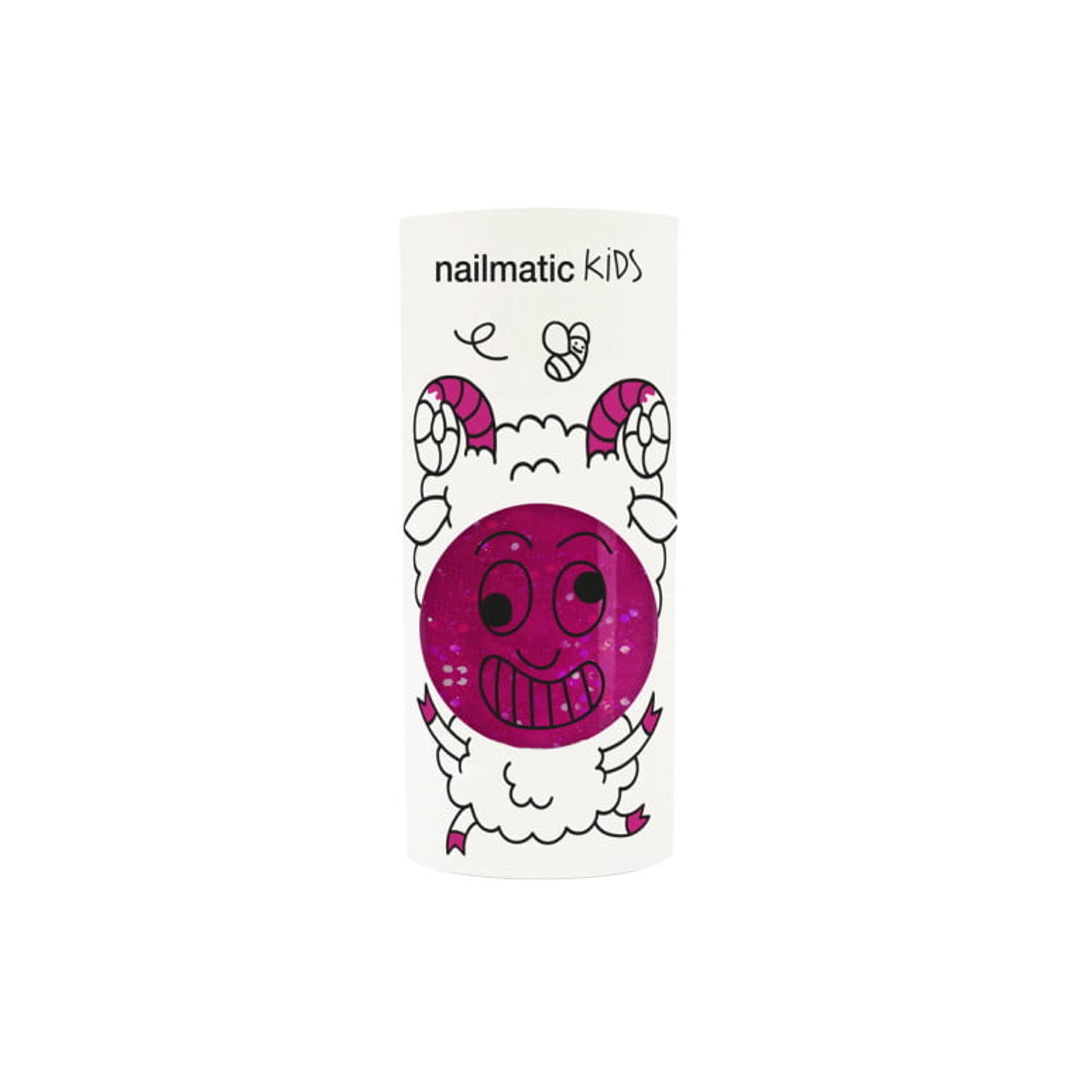 

Nailmatic Kids Nail Polish Sheepy lakier do paznokci dla dzieci z drobinkami Różowy 8ml