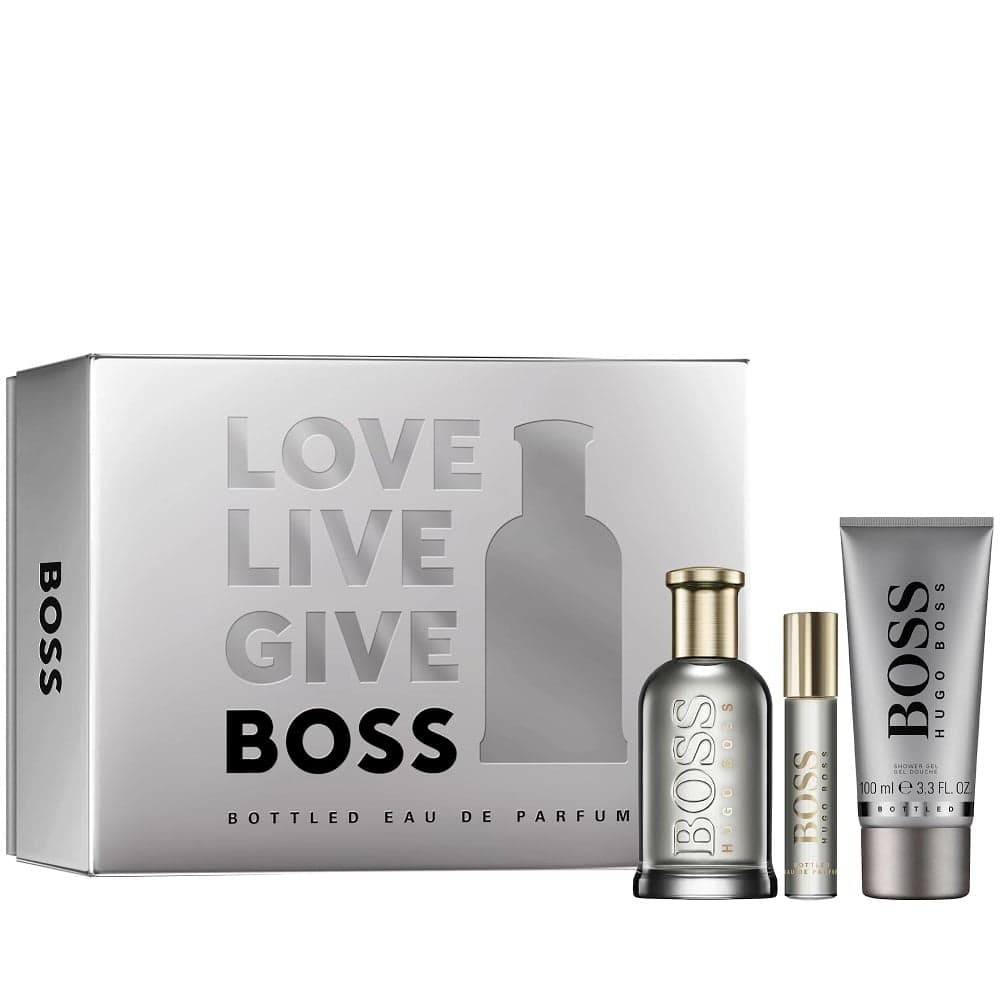 

Hugo Boss Boss Bottled zestaw EDP 100ml + EDP 10ml + żel pod prysznic 100ml (M)