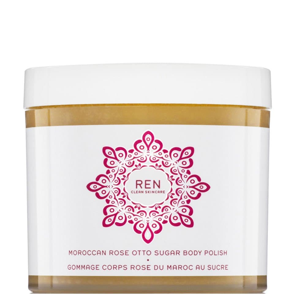 

REN Moroccan Rose Otto Sugar Body Polish odżywczy peeling do ciała z olejkiem różanym 330ml