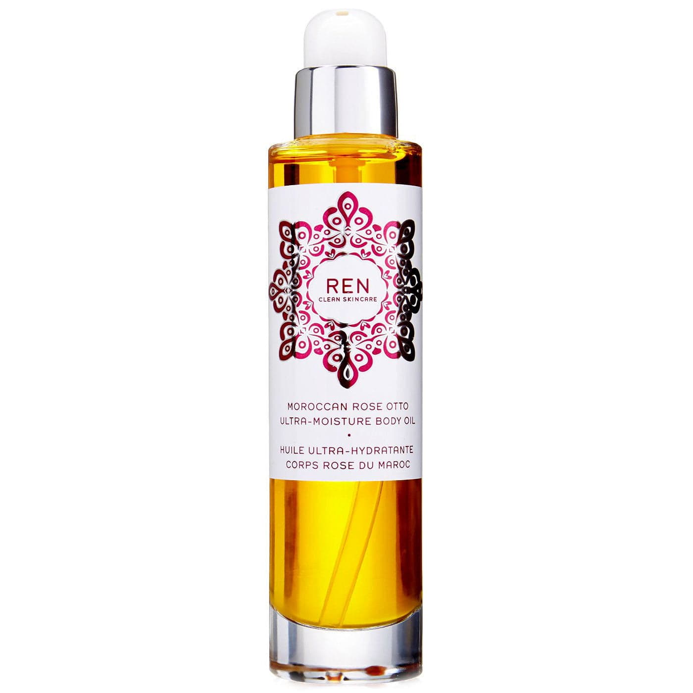 

REN Moroccan Rose Otto Ultra-Moisture Body Oil głęboko nawilżający olejek do ciała 100ml