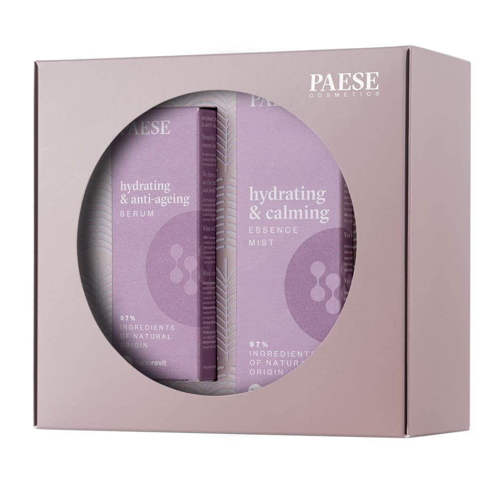

Paese Touch Of Care zestaw nawilżająco-łagodząca esencja w mgiełce 100ml + serum nawilżająco-przeciwstarzeniowe 30ml