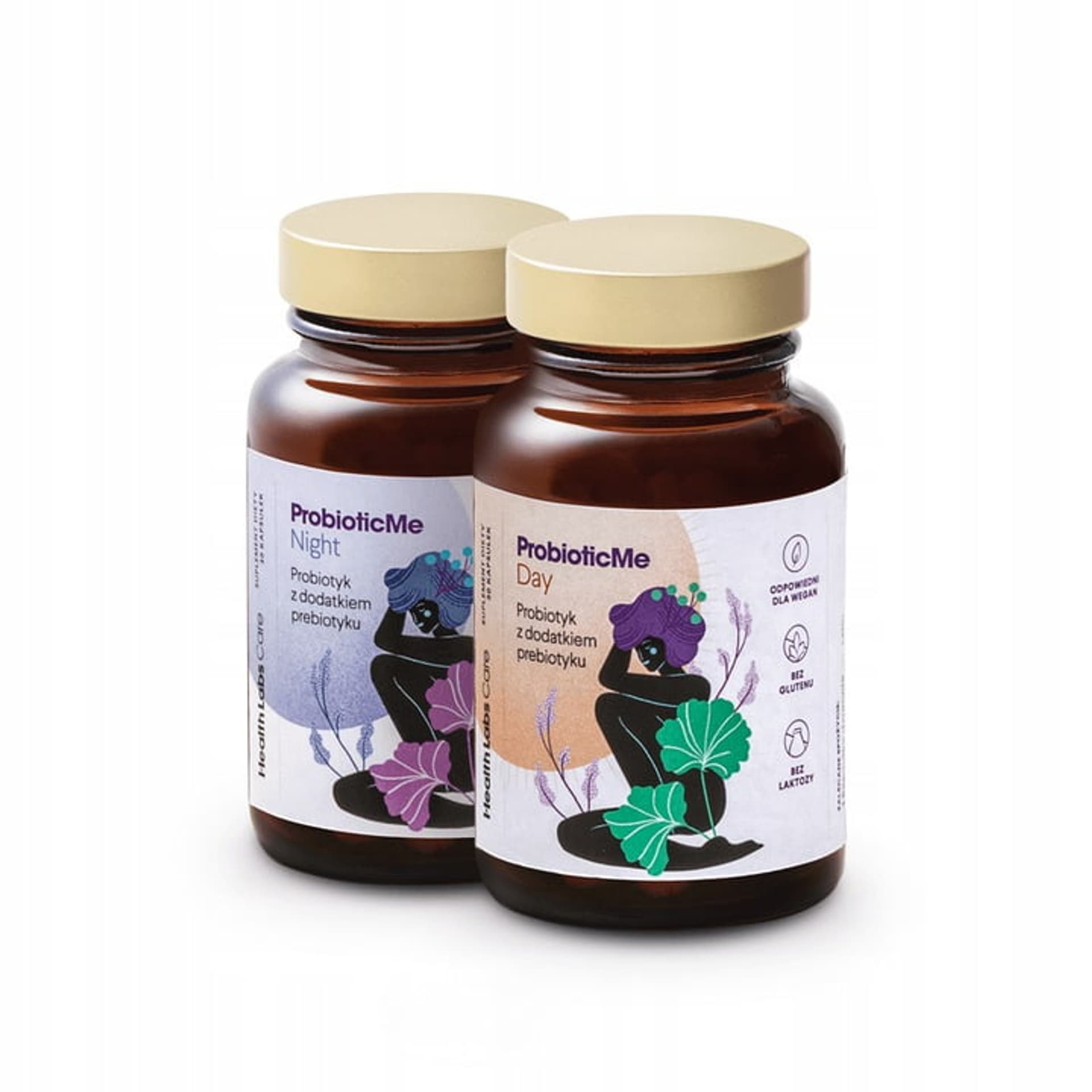 

HealthLabs ProbioticMe Day+Night priobiotyk w formule dwuskładnikowej 60 kapsułek