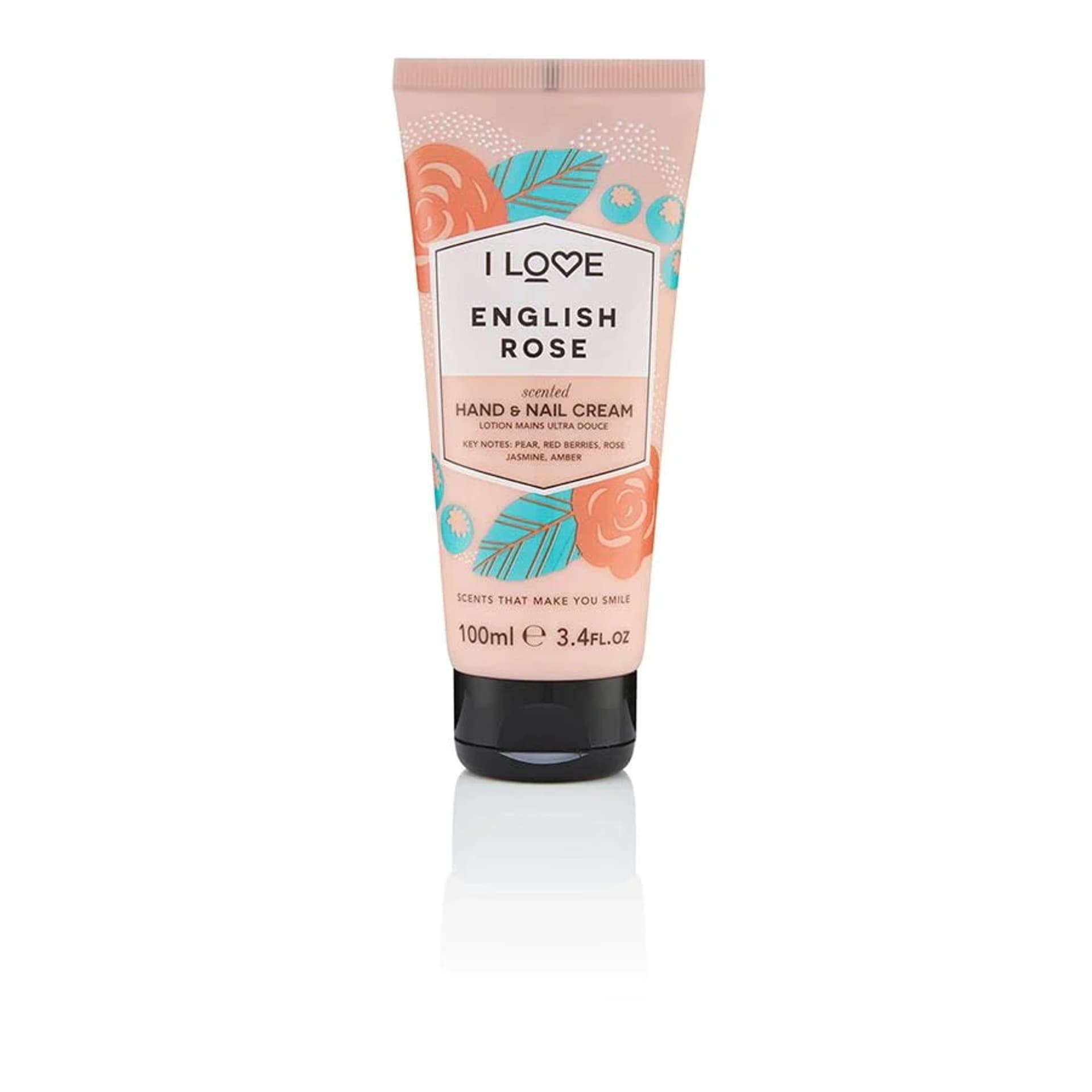 

I Love Scented Hand Nail Cream nawilżający krem do dłoni i paznokci English Rose 100ml