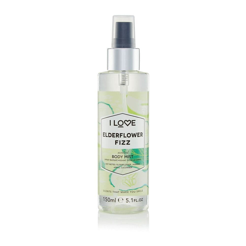 

I Love Scented Body Mist zapachowa mgiełka do ciała Elderflower Fizz 150ml