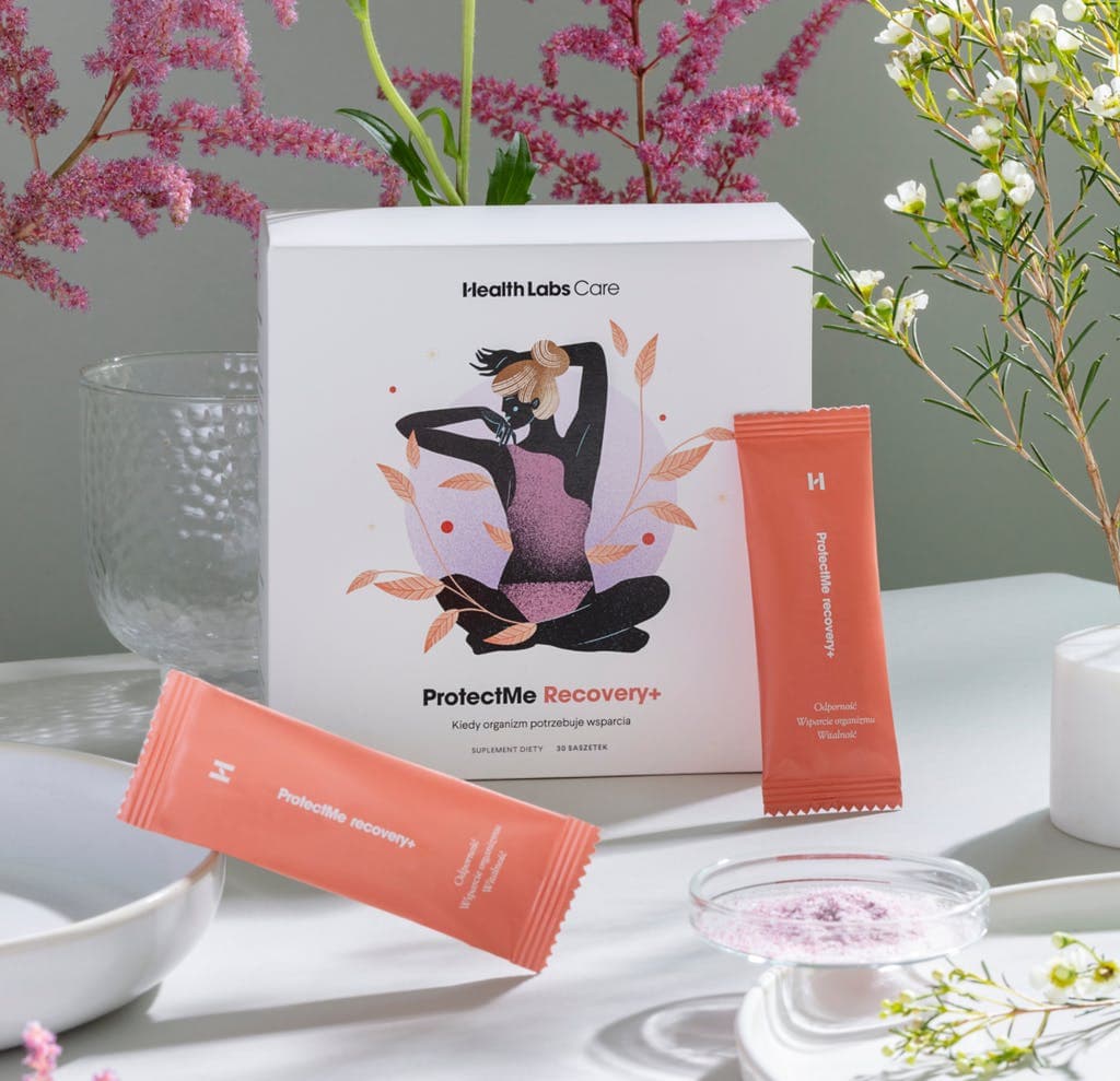 

HealthLabs ProtectMe Recovery+ kiedy organizm potrzebuje wsparcia suplement diety 30 saszetek