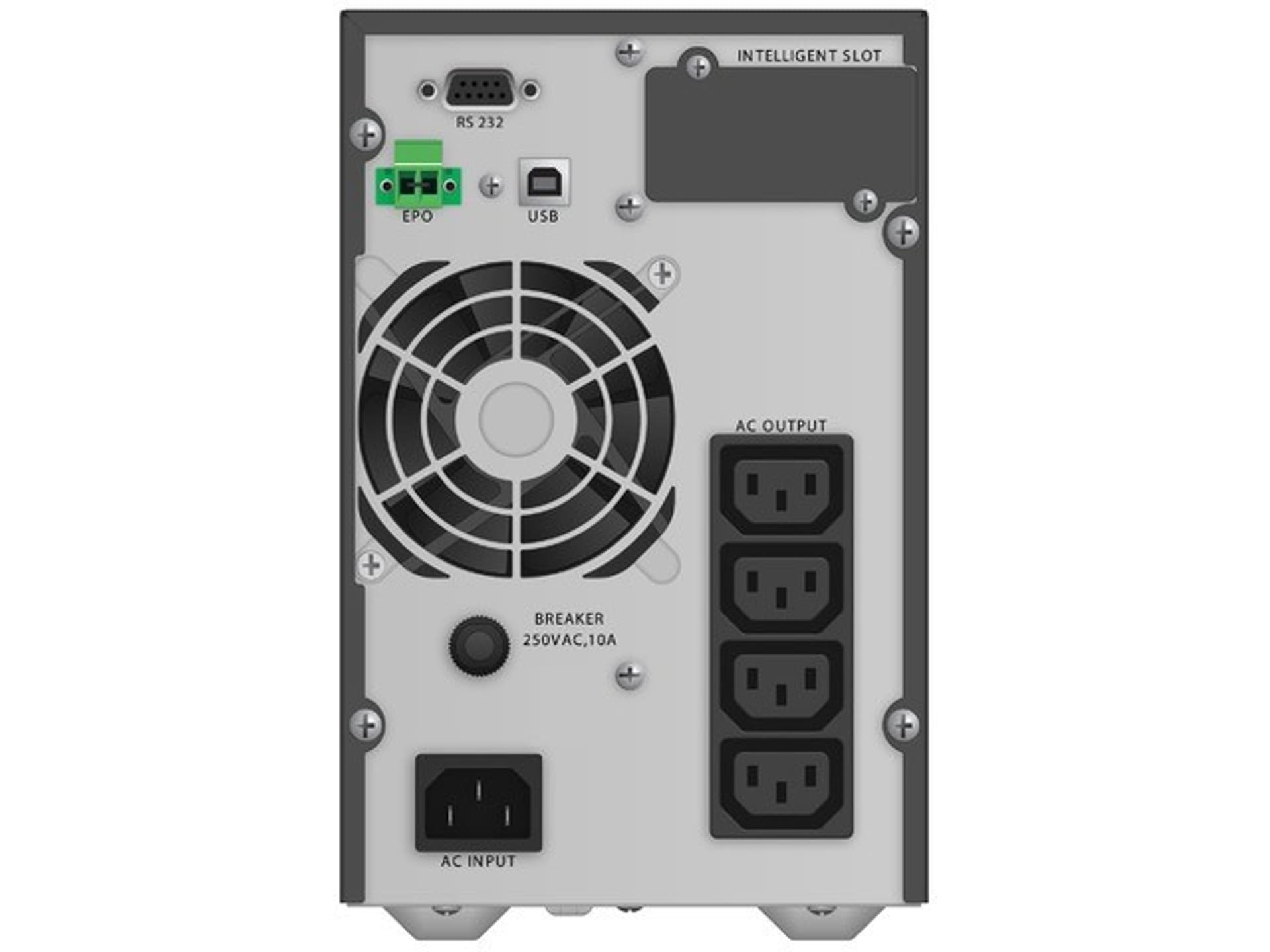 

UPS ON-LINE 1000VA TG 4x IEC OUT, USB/RS-232, LCD, TOWER, EPO