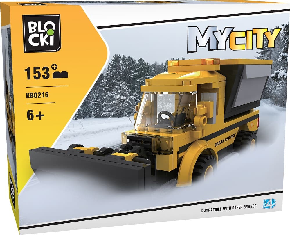 

Klocki Blocki MyCity Pług Śnieżny 153 el.