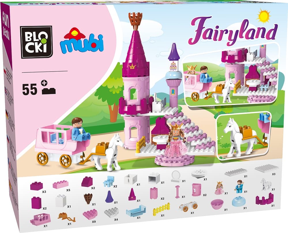 

Klocki Blocki Mubi Fairyland 55el.