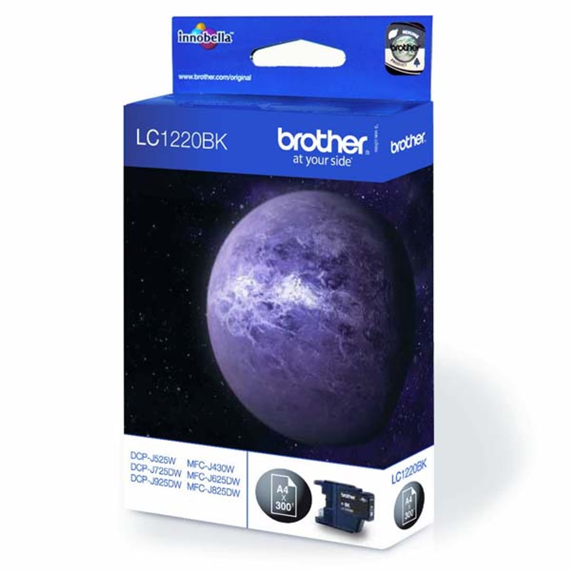 

Brother oryginalny ink / tusz LC-1220BK, black, 300s, Brother DCP-J925 DW