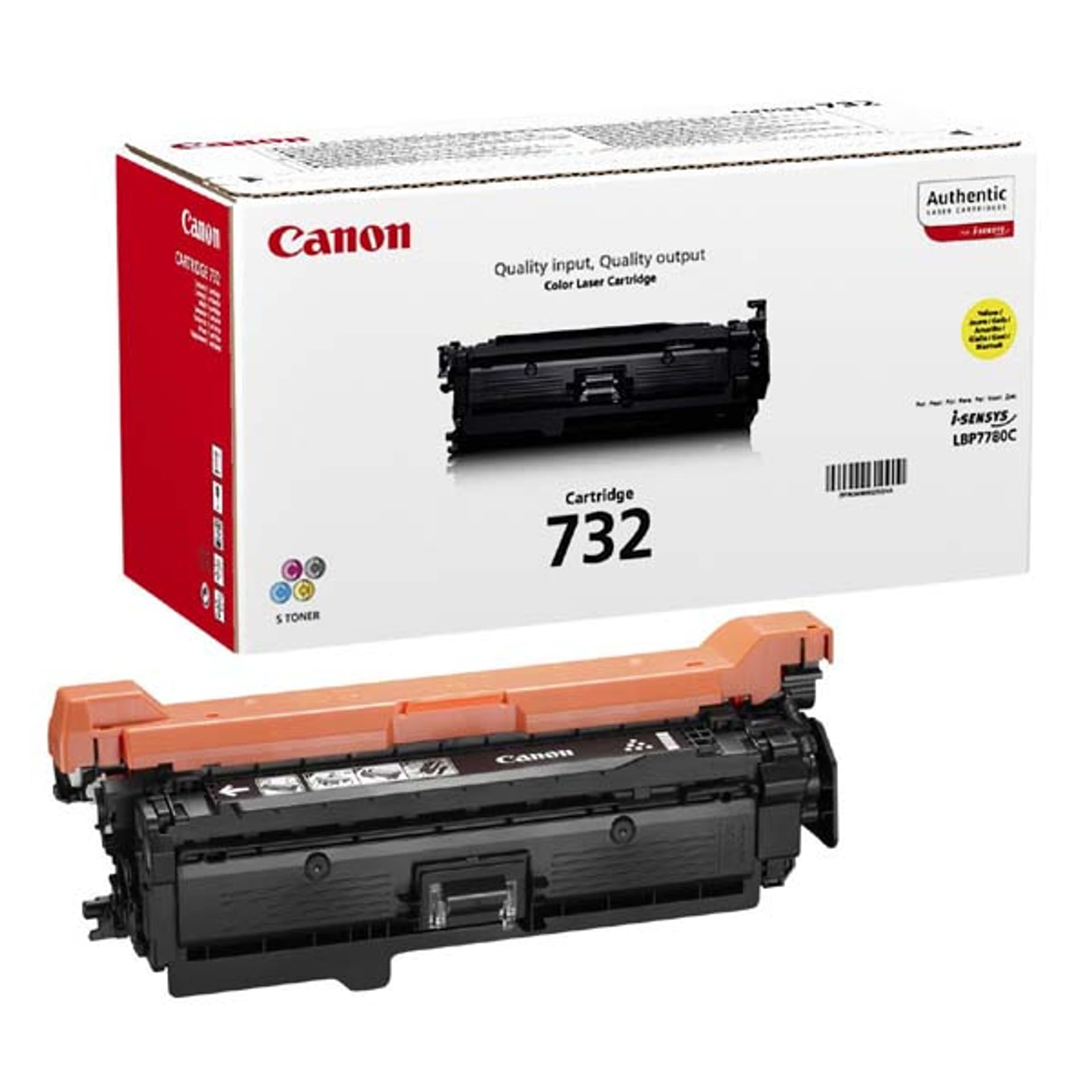 

Canon oryginalny toner CRG732, yellow, 6400s, 6260B002, Canon i-SENSYS LBP7780Cx, O