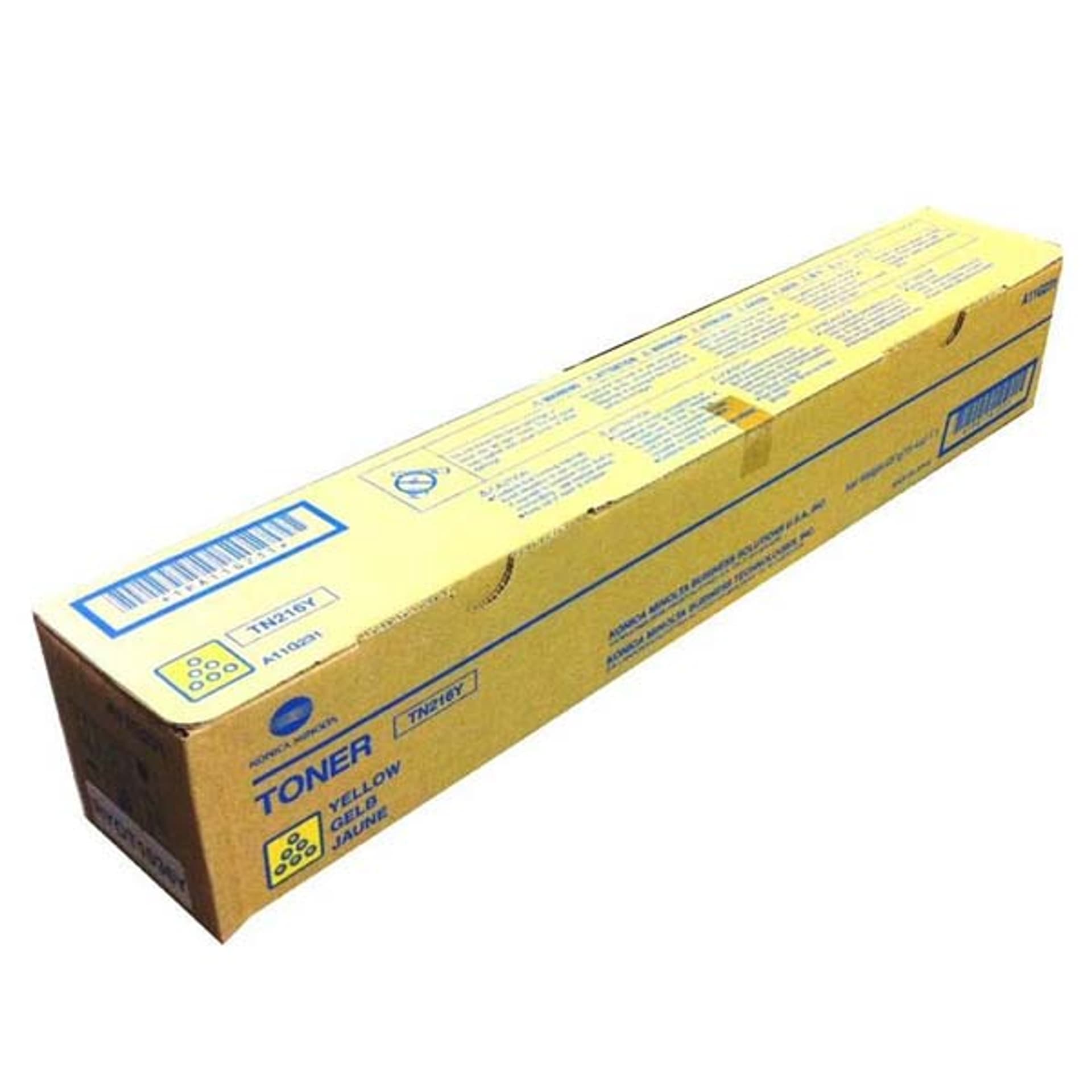 

Konica Minolta oryginalny toner TN216Y, yellow, 26000s, A11G251, Konica Minolta Bizhub C220, O