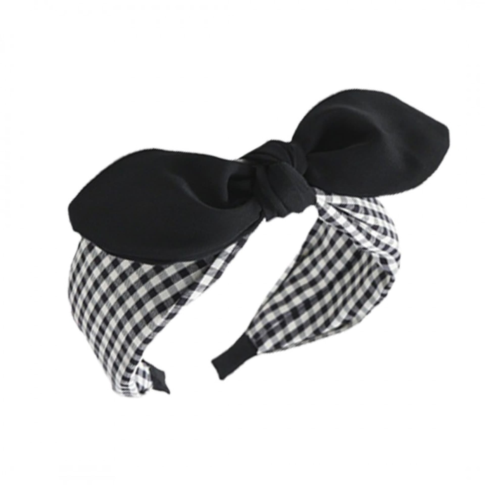 

Opaska Pin-Up Krata Czarna O483CZ