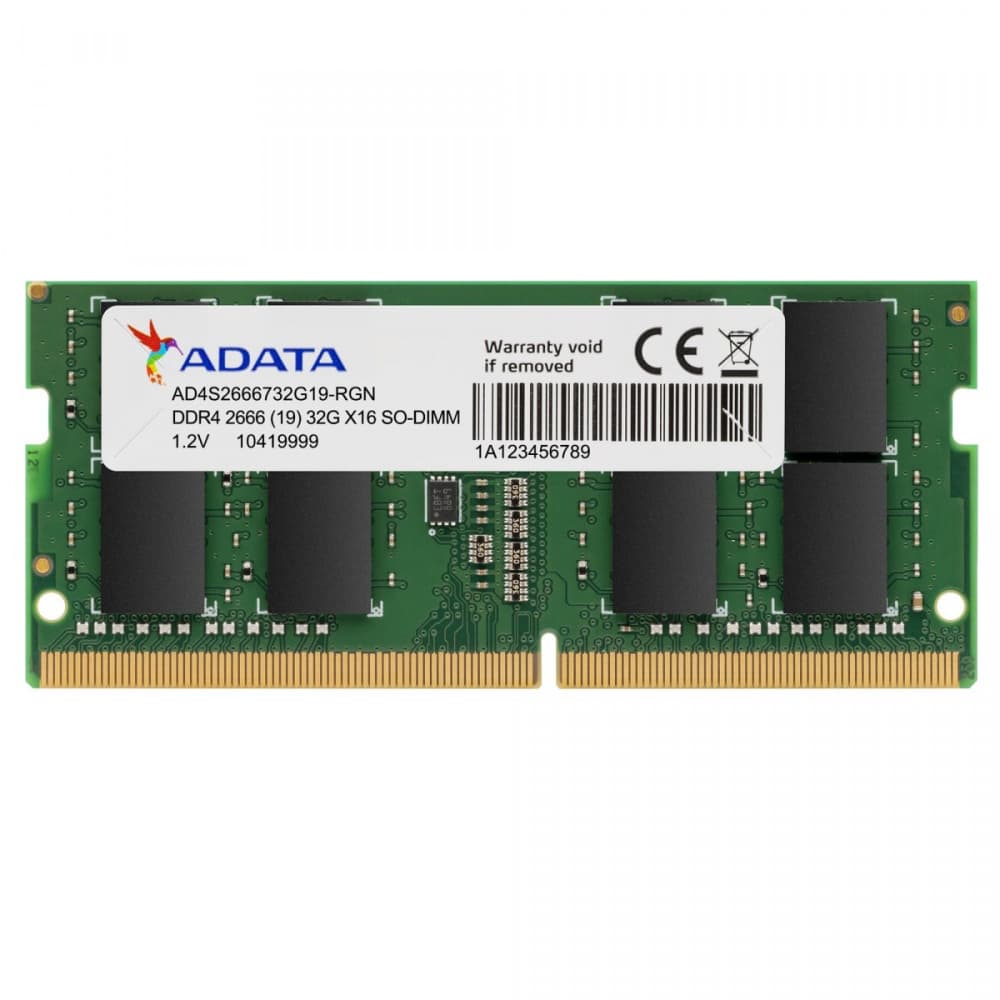 

Pamięć Premier DDR4 2666 SODIM 16GB CL19 ST (d_)