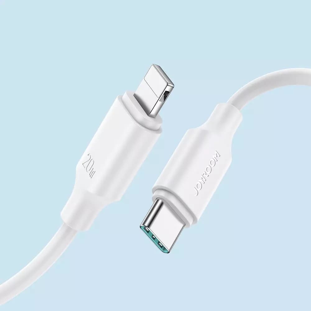 

Joyroom kabel USB-C - Lightning 480Mb/s 20W 0.25m czarny (S-CL020A9)