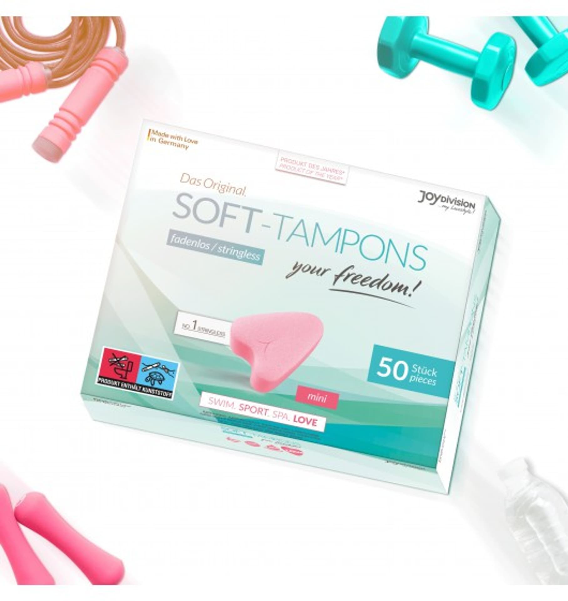 

JoyDivision Soft-Tampons mini box of 50