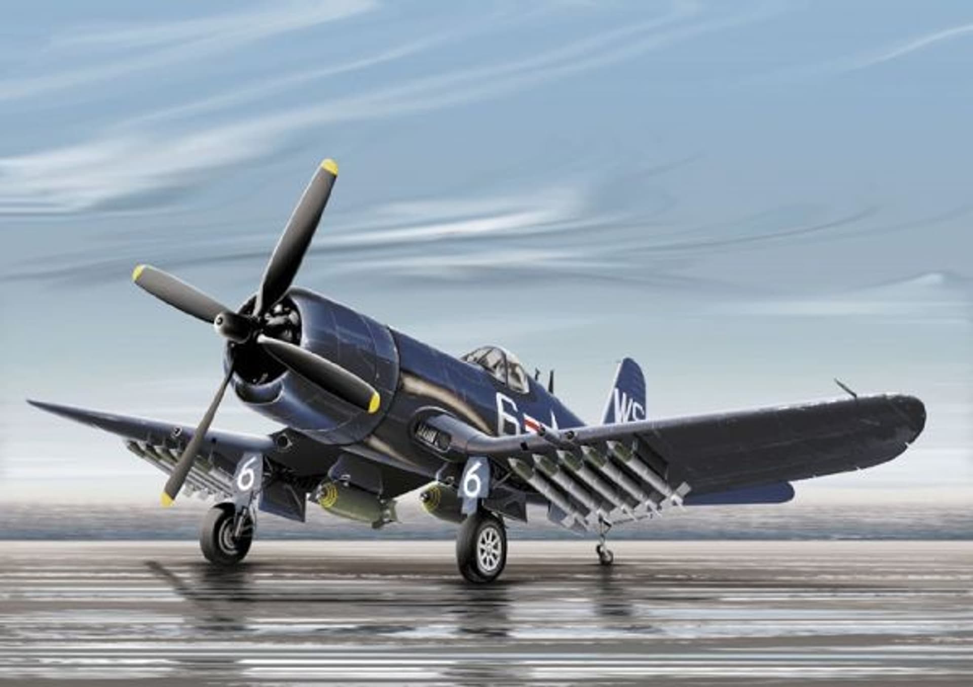 

F 4 U 4B Corsair