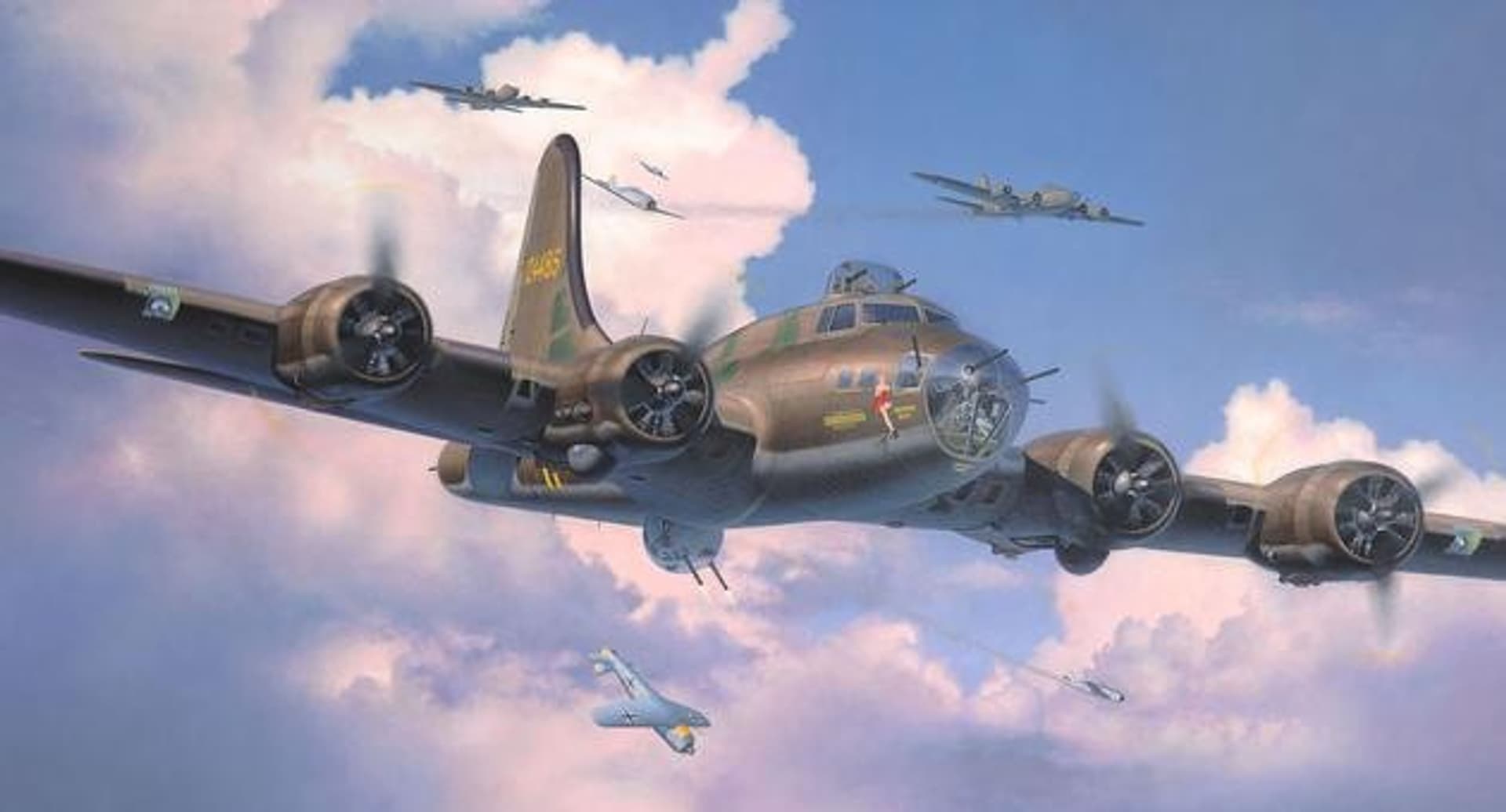 

Model plastikowy B-17F Memphis Belle