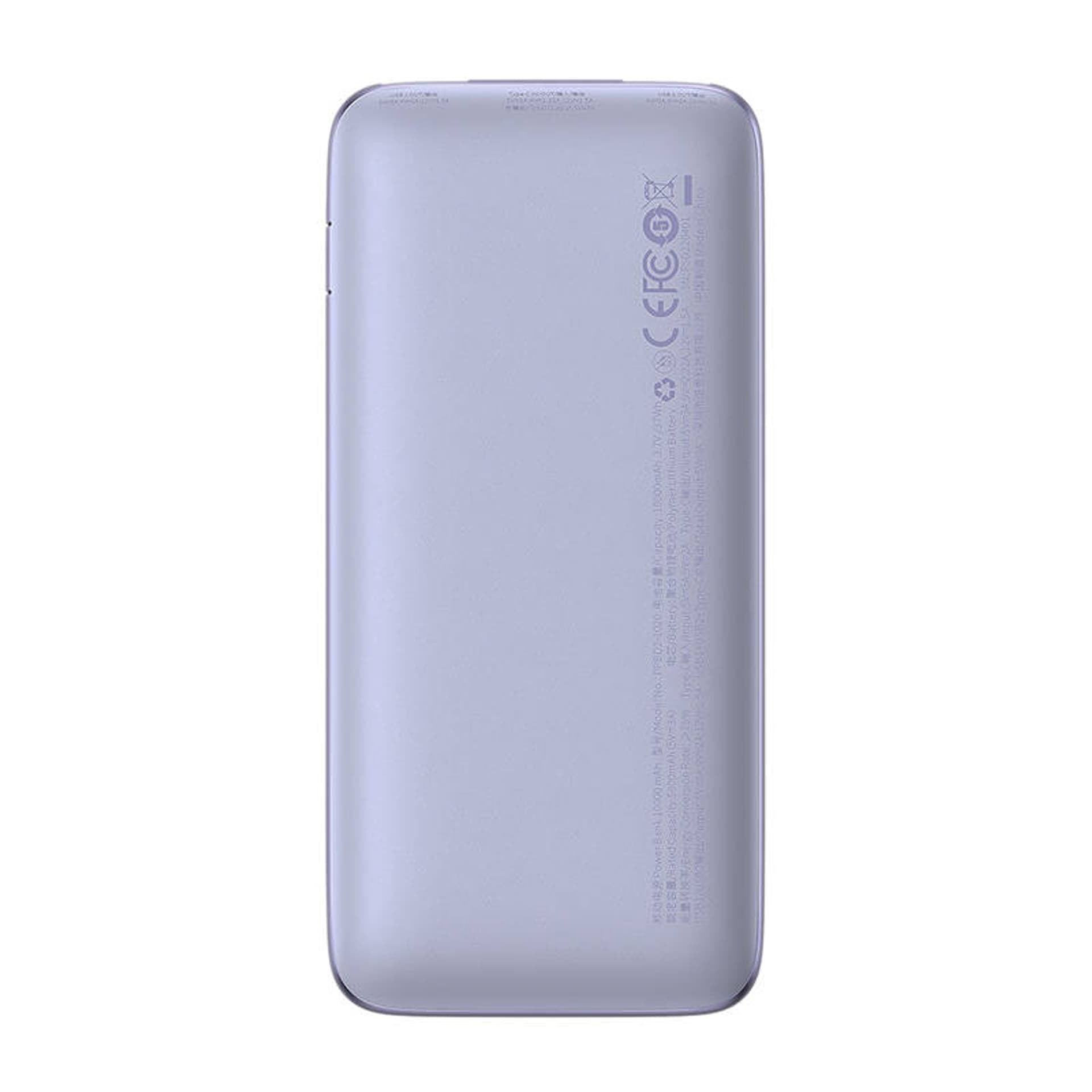 

Powerbank Baseus Bipow Pro 10000mAh, 2xUSB, USB-C, 20W (fioletowy)