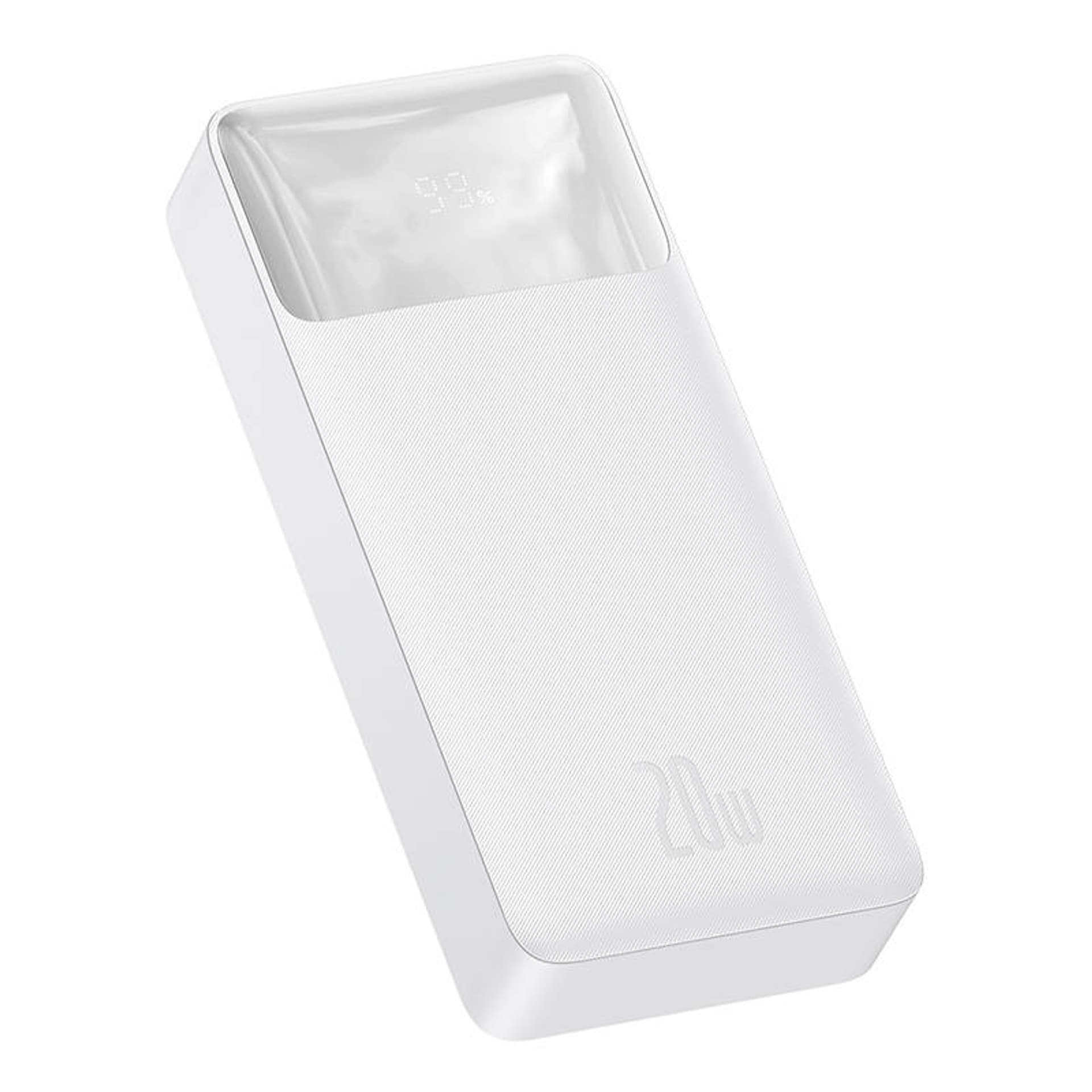 

Powerbank Baseus Bipow 20000mAh, 2xUSB, USB-C, 20W (biały)