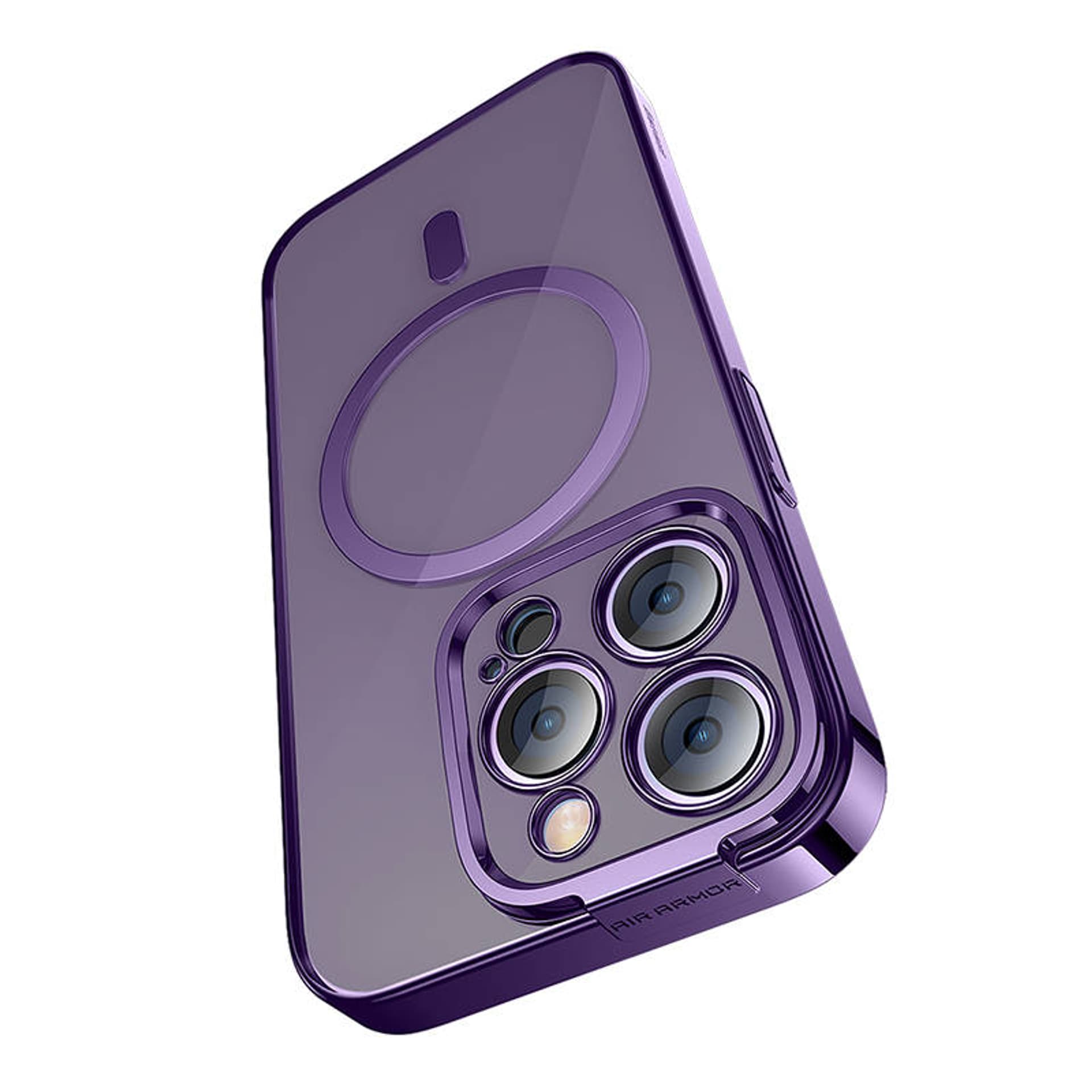 

Etui Baseus Glitter Magnetic do iPhone 14 Pro (fioletowe) +szkło hartowane +zestaw czyszczący, Fioletowe) +szkło hartowane +zestaw czyszcząc