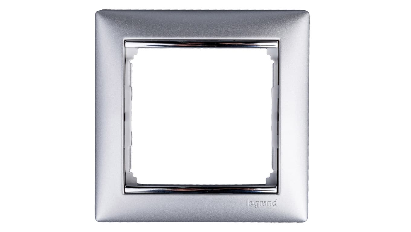 

VALENA Ramka pojedyncza aluminium 770351