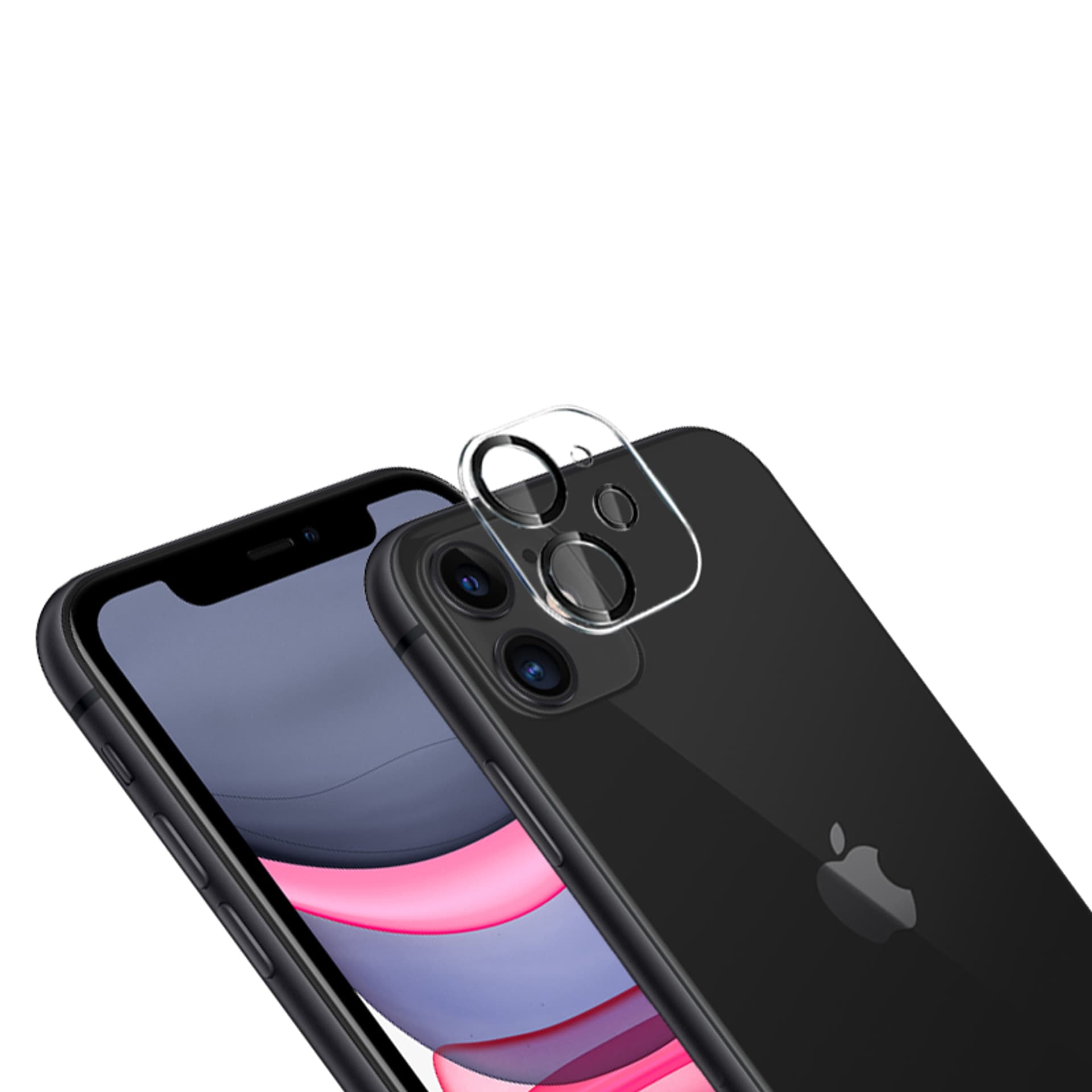 

Crong Lens Shield - Szkło na aparat i obiektyw iPhone 11