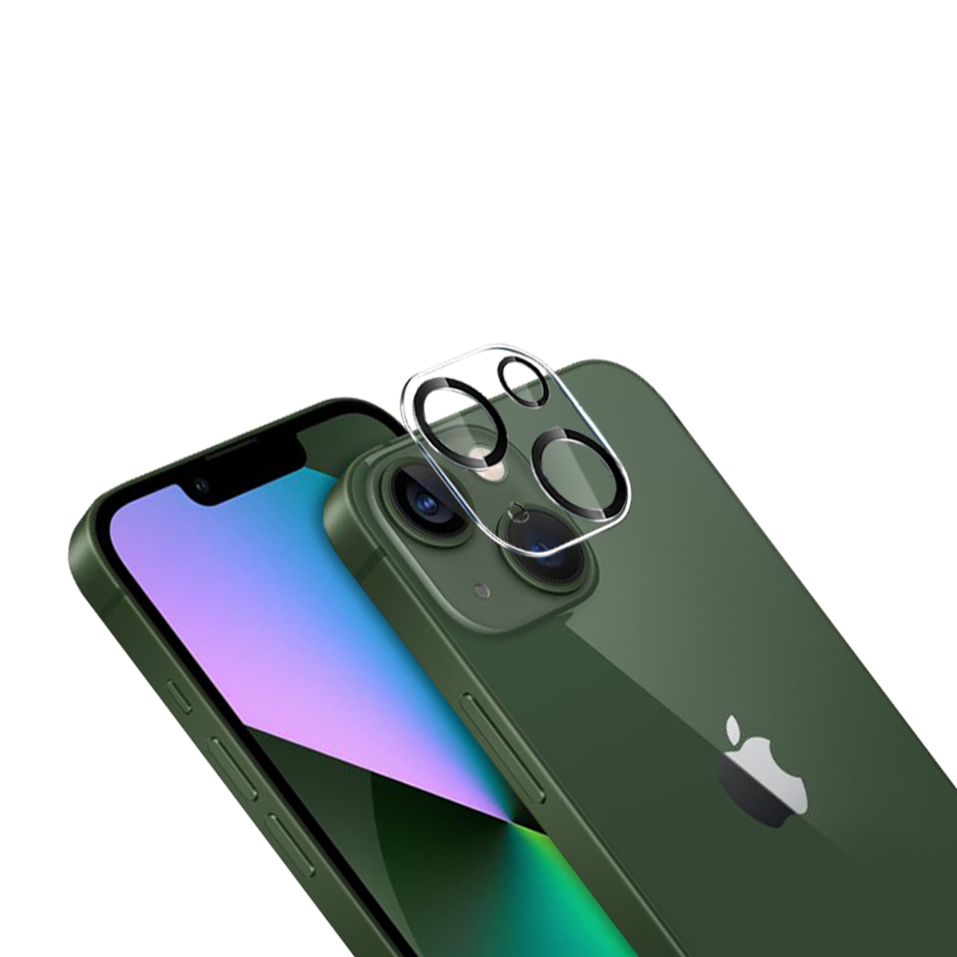 

Crong Lens Shield - Szkło na aparat i obiektyw iPhone 13 / iPhone 13 mini