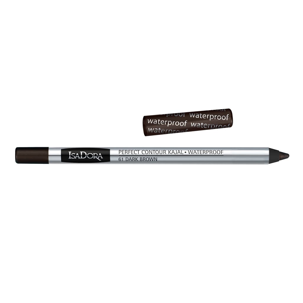 

Isadora Perfect Contour Kajal Waterproof wodoodporna kredka do powiek 61 Dark Brown 1.3g