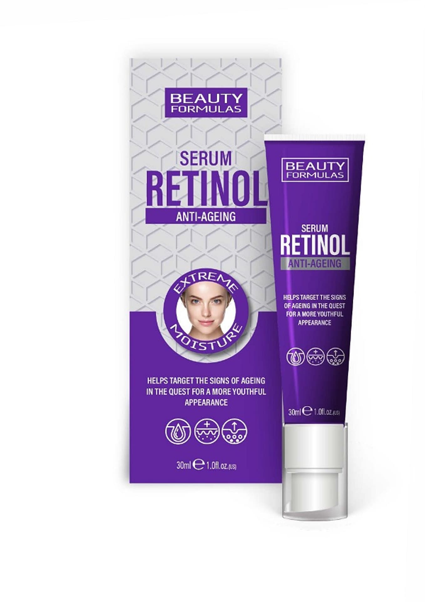 

Beauty Formulas Retinol Anti-Ageing Serum nawilżające serum do twarzy 30ml