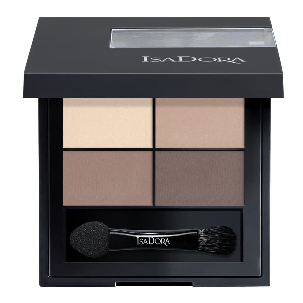 

Isadora Eye Shadow Quartet poczwórne cienie do powiek 01 Muddy Nudes 4g