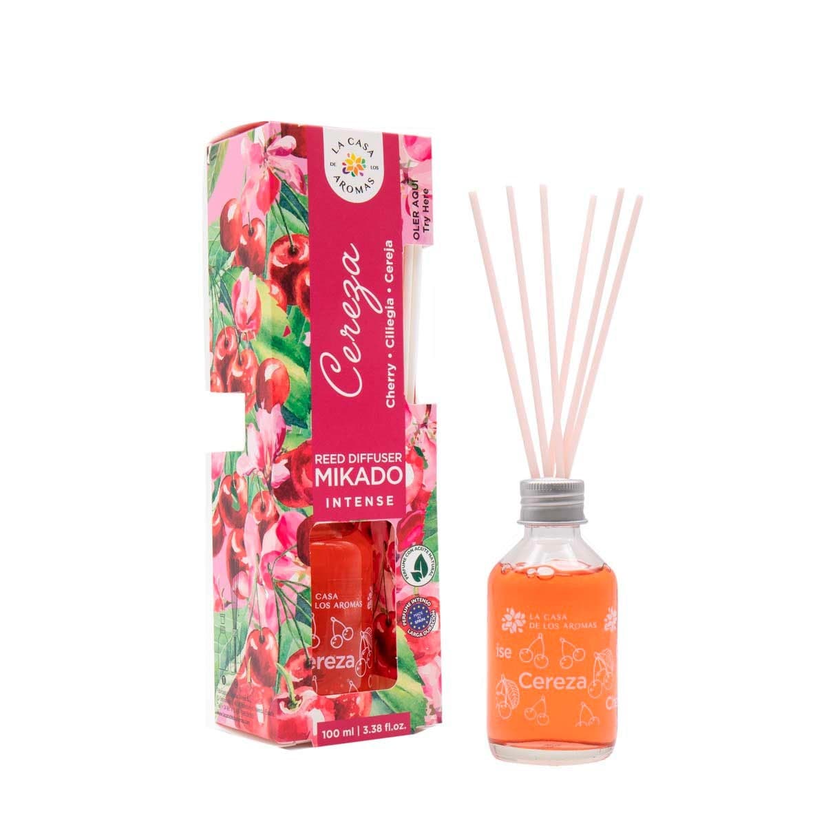 

La Casa de los Aromas Mikado Intense patyczki zapachowe Wiśnia 100ml