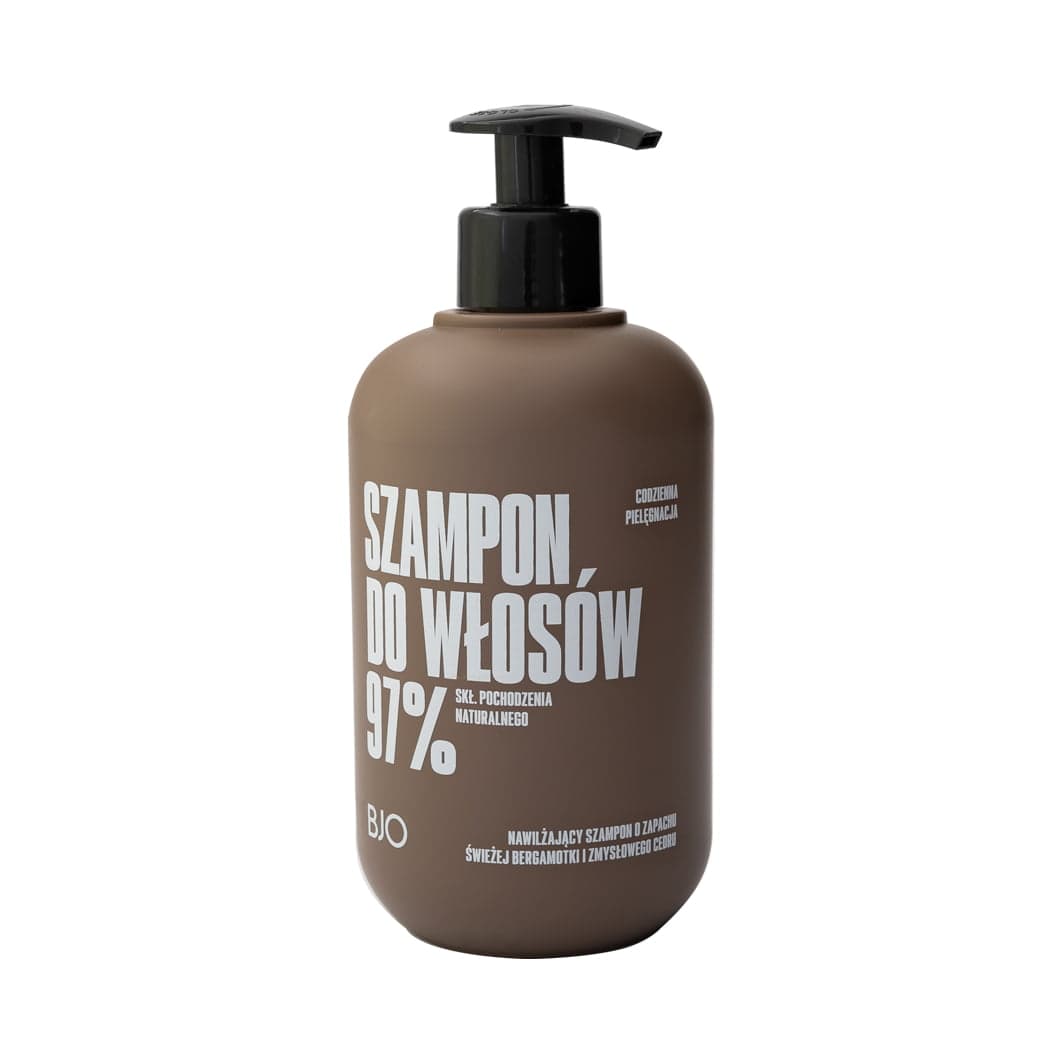 

BJO Nawilżający szampon o zapachu świeżej bergamotki i zmysłowego cedru 500ml
