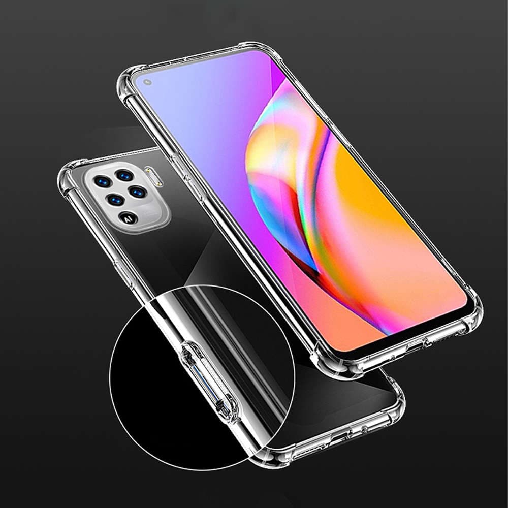 

Etui pancerne ShockProof Alogy do Oppo Reno 5 Lite/ A94 4G/ F19 Pro Przezroczyste