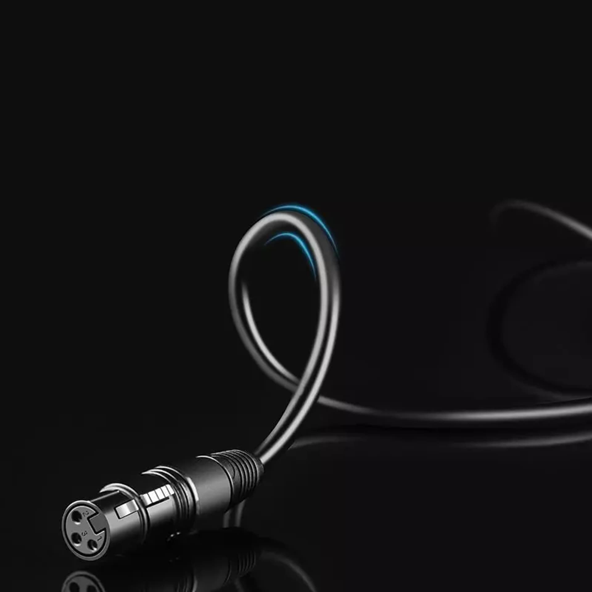

Ugreen kabel audio przewód mikrofonowy do mikrofonu XLR (żeński) - 6,35 mm jack (męski) 3 m (AV131)