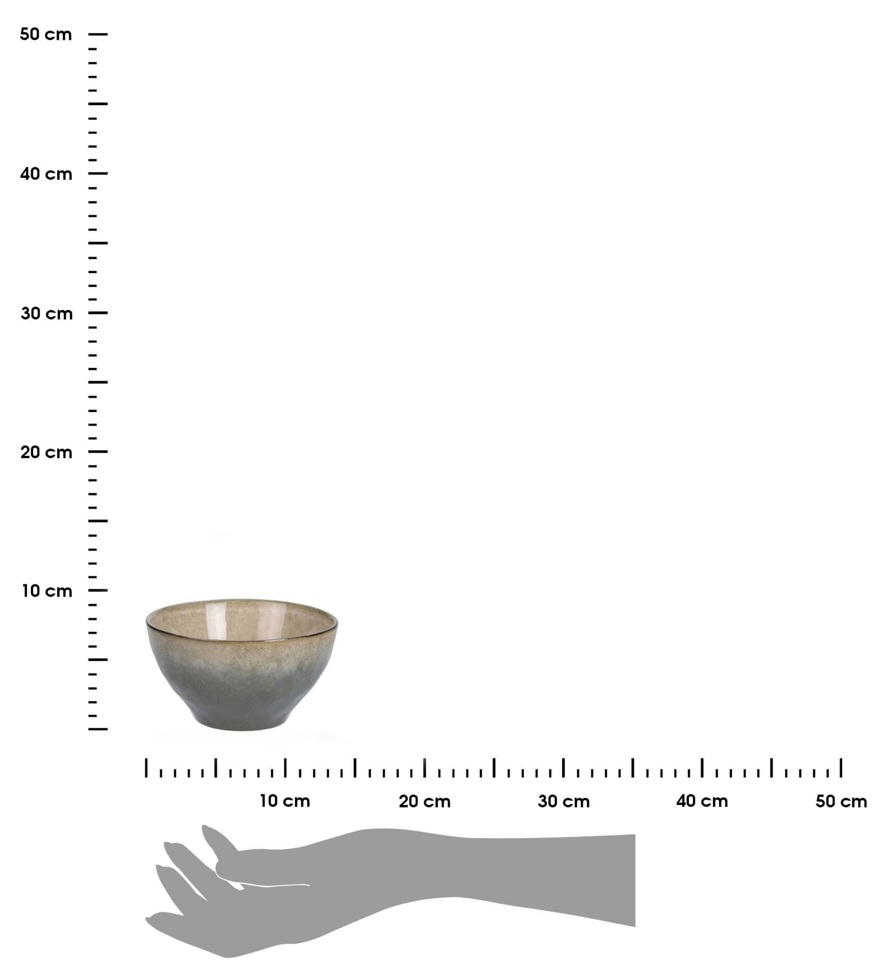 

Miska z kamionki Stone 700 ml wzór 3