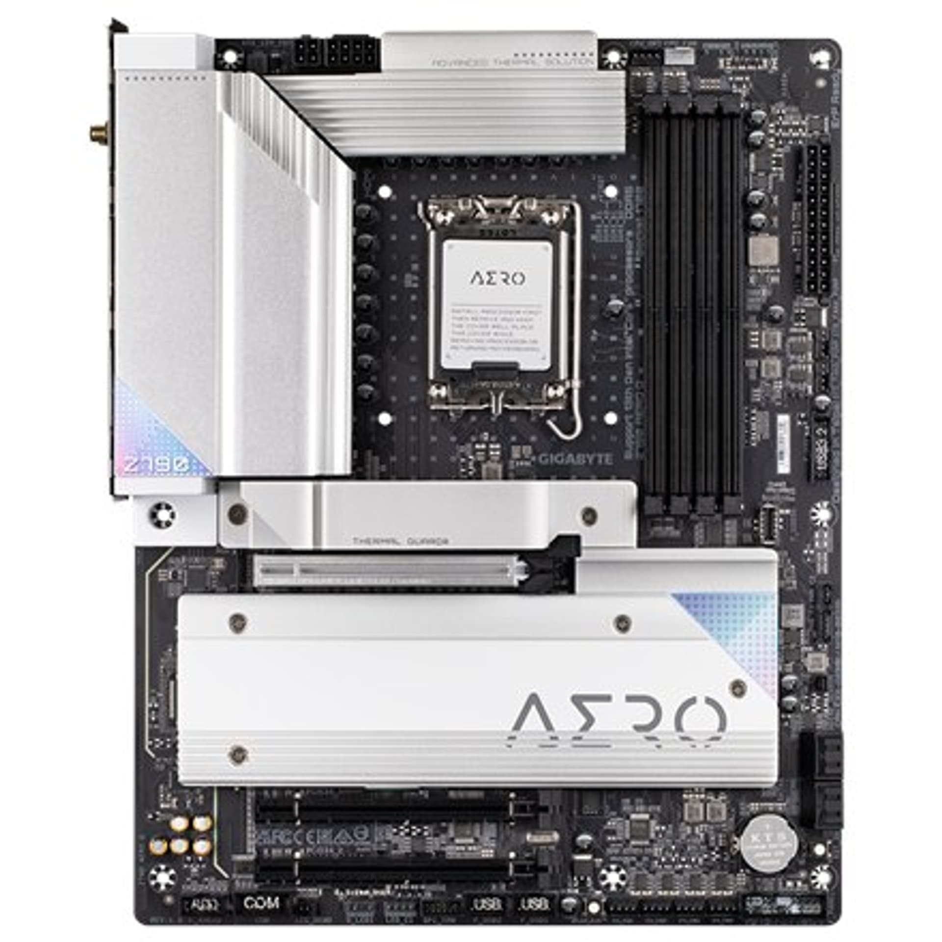 

Gigabyte Z790 AERO G 1.0 M/B Rodzina procesorów Intel, Gniazdo procesora LGA1700, Pamięć DDR5 DIMM, Gniazda pamięci 4, Obsługiwa