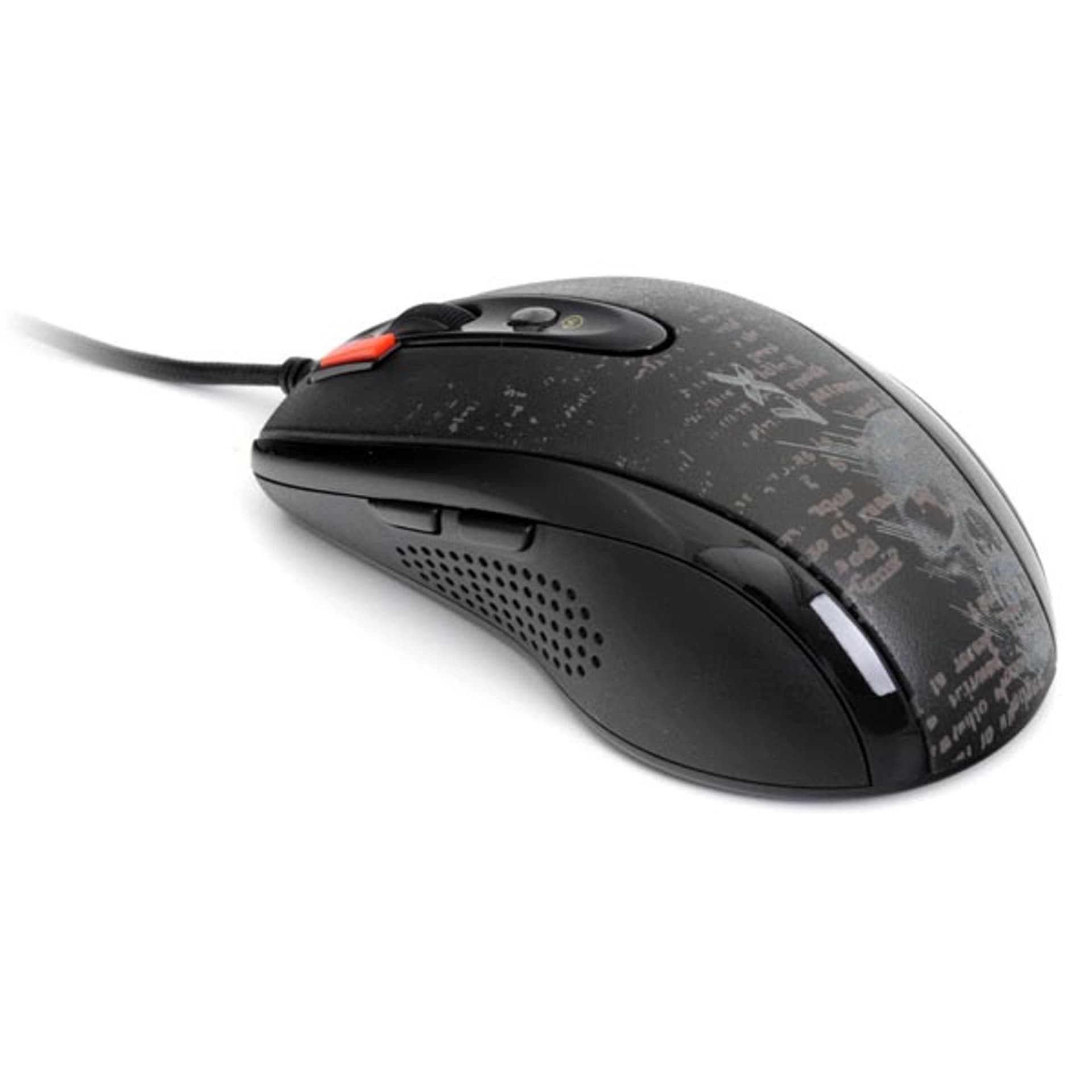 

A4Tech Mysz F5, 3000DPI, optyczna, 7kl., przewodowa USB, czarna, do gry, V-Track, pamięć 160kB