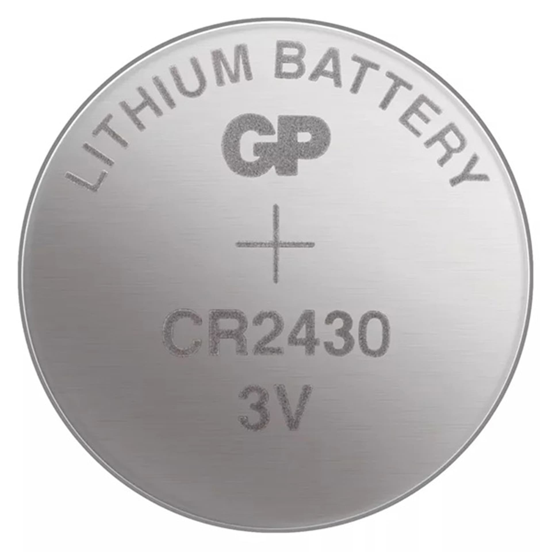 

Bateria litowa, CR2430, 3V, GP, blistr, 1-pack