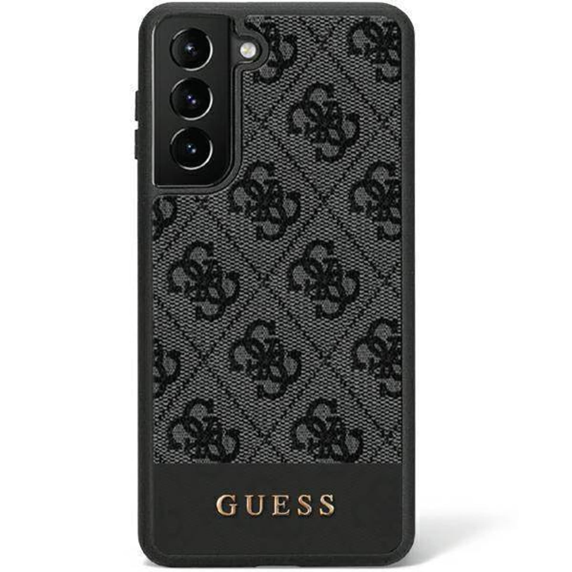 

Guess GUHCS23SG4GLGR S23 S911 czarny/black hardcase 4G Stripe Collection